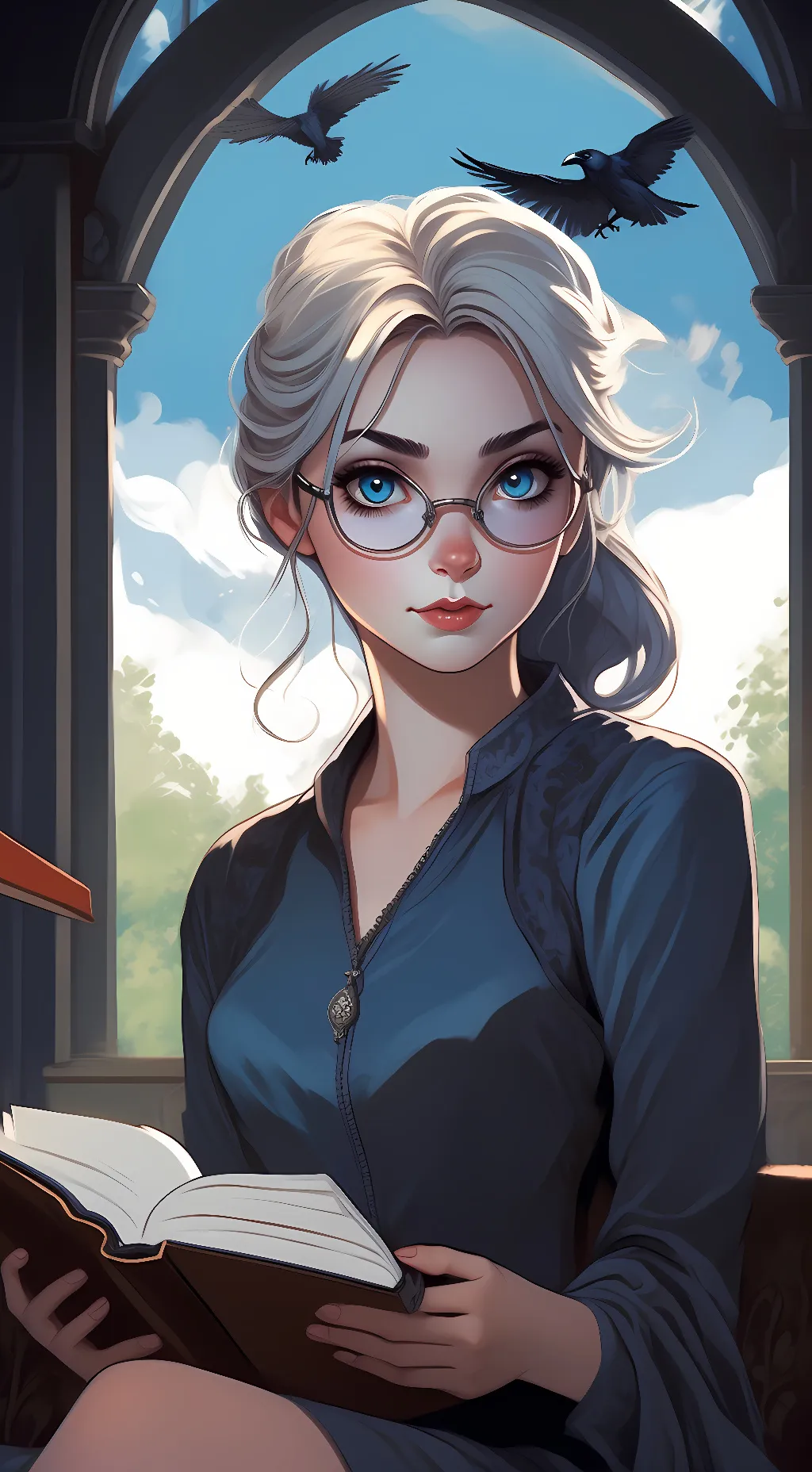 ai character: Ms.pirce background