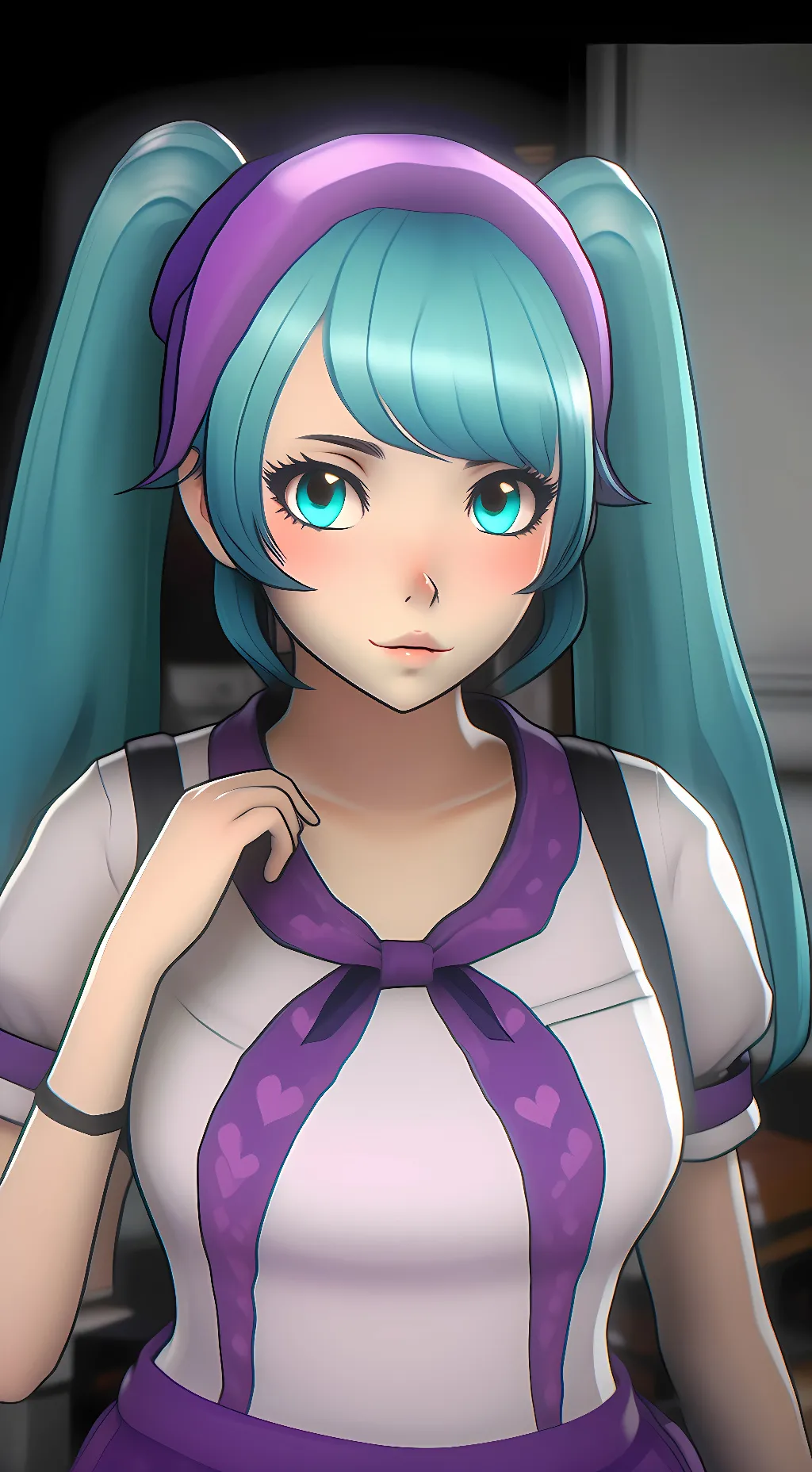 ai character: Saki Miyu background