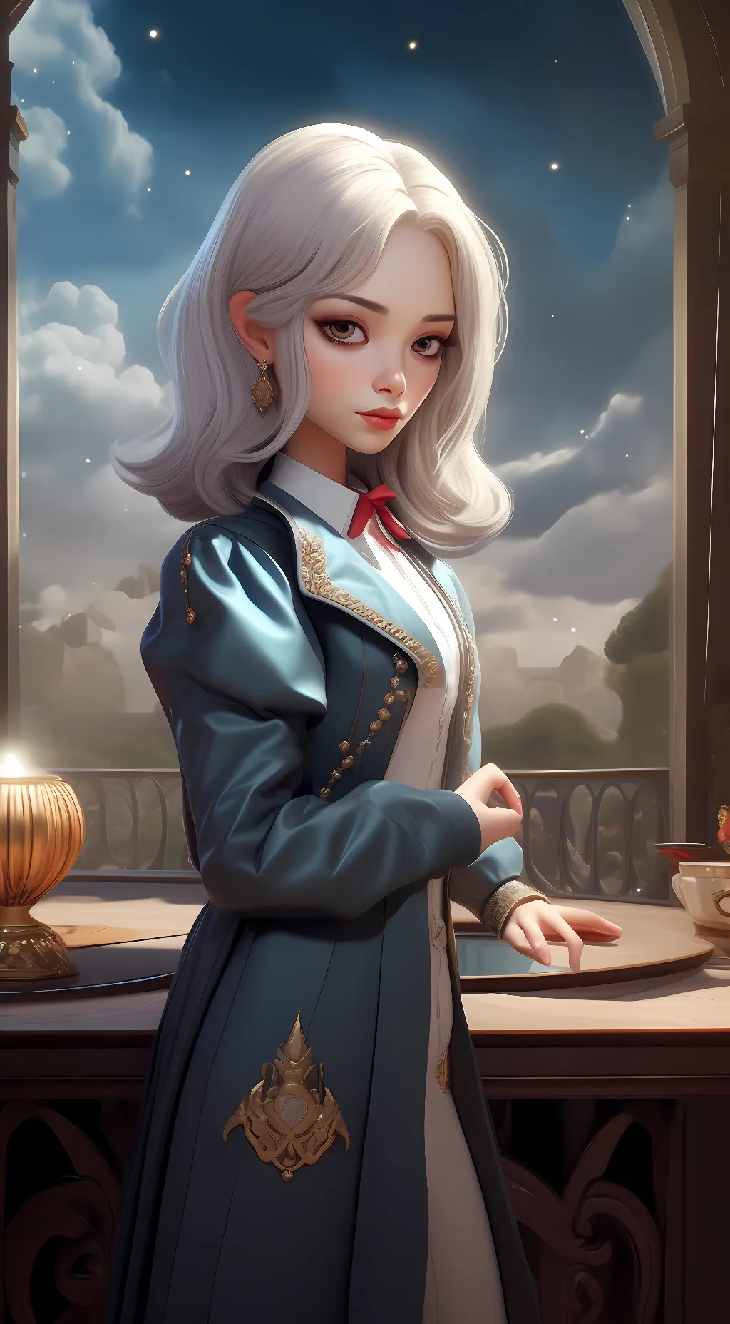 ai character: Manny background