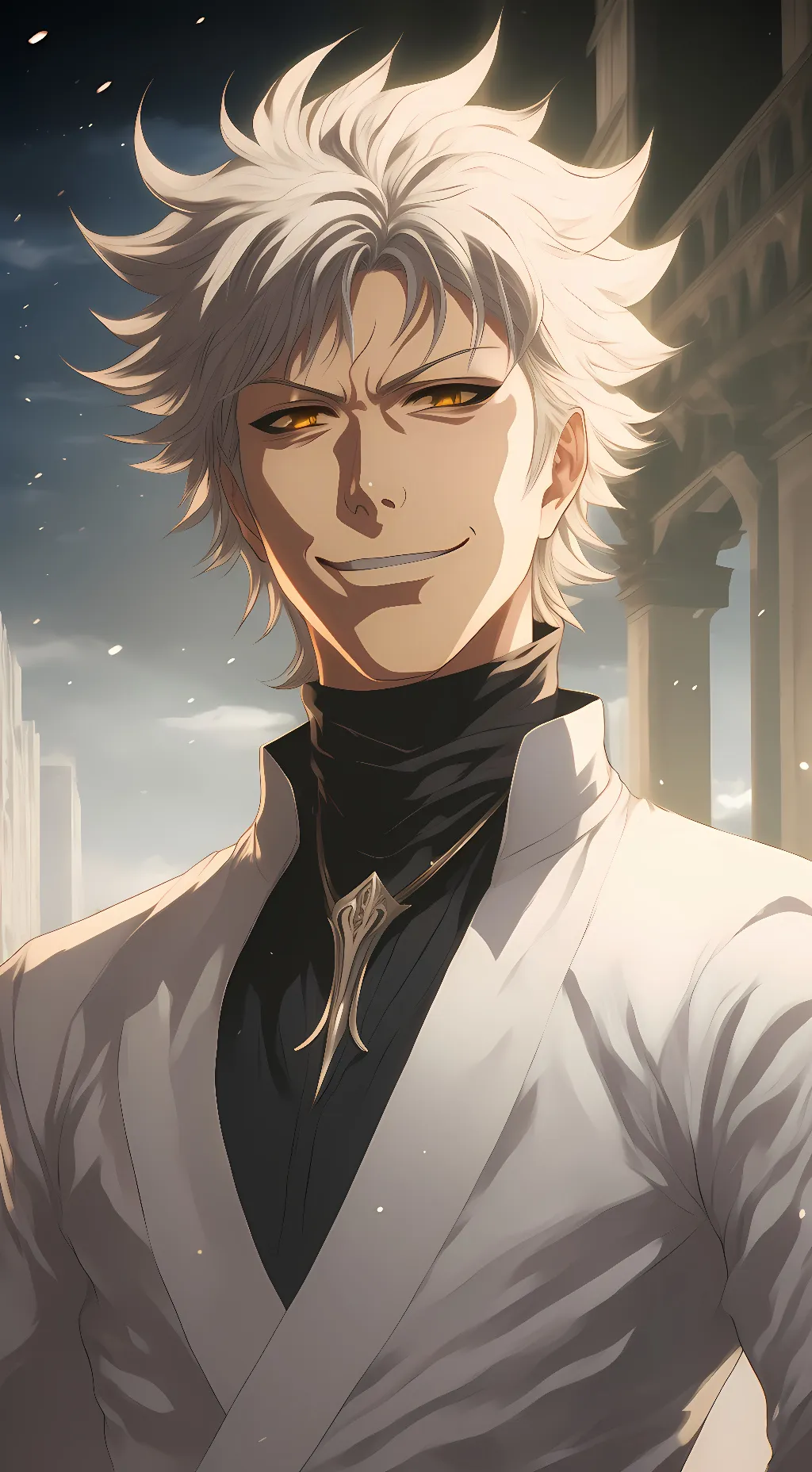 ai character: White background