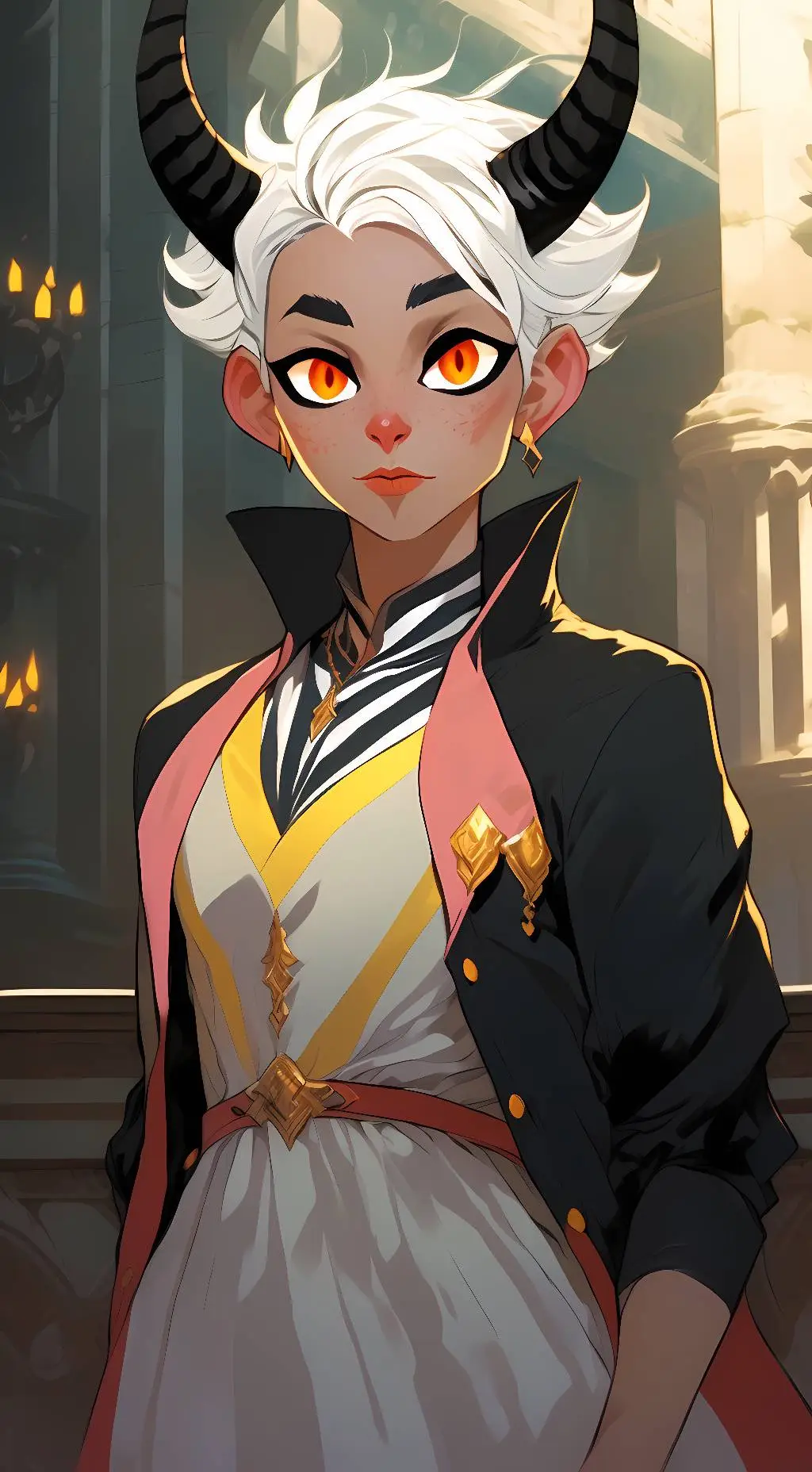 ai character: Crystal Hartfelt background