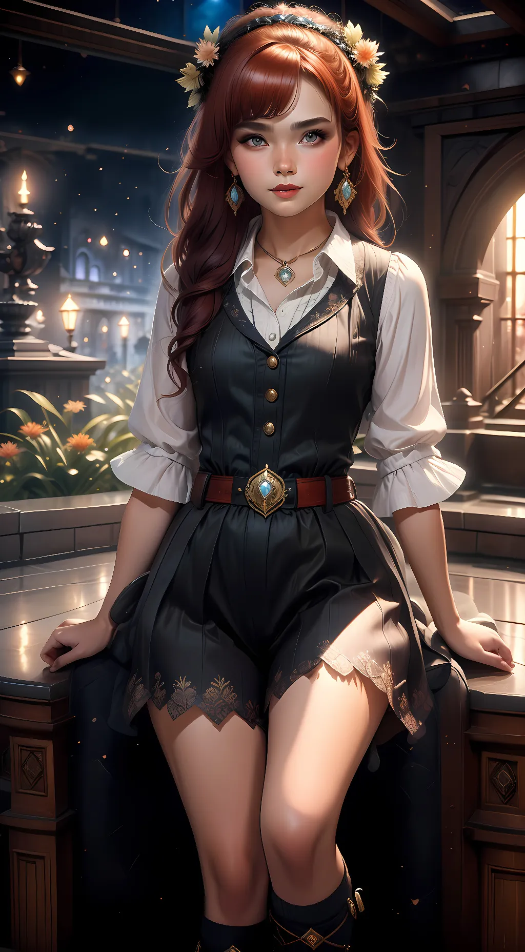 ai character: Aria Morris background