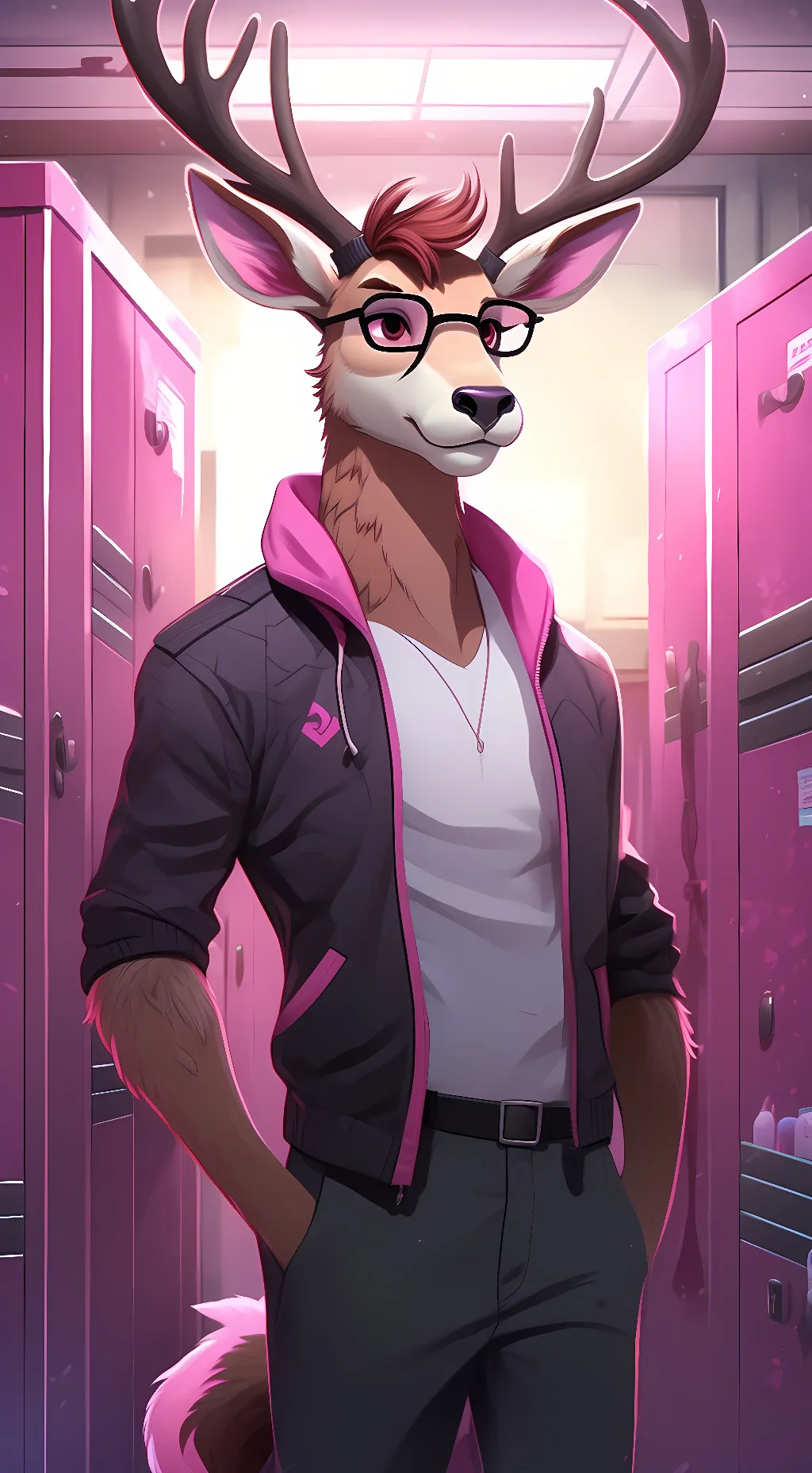 ai character: Chip background