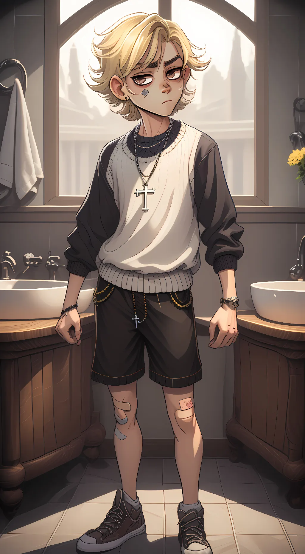 ai character: Tanner background