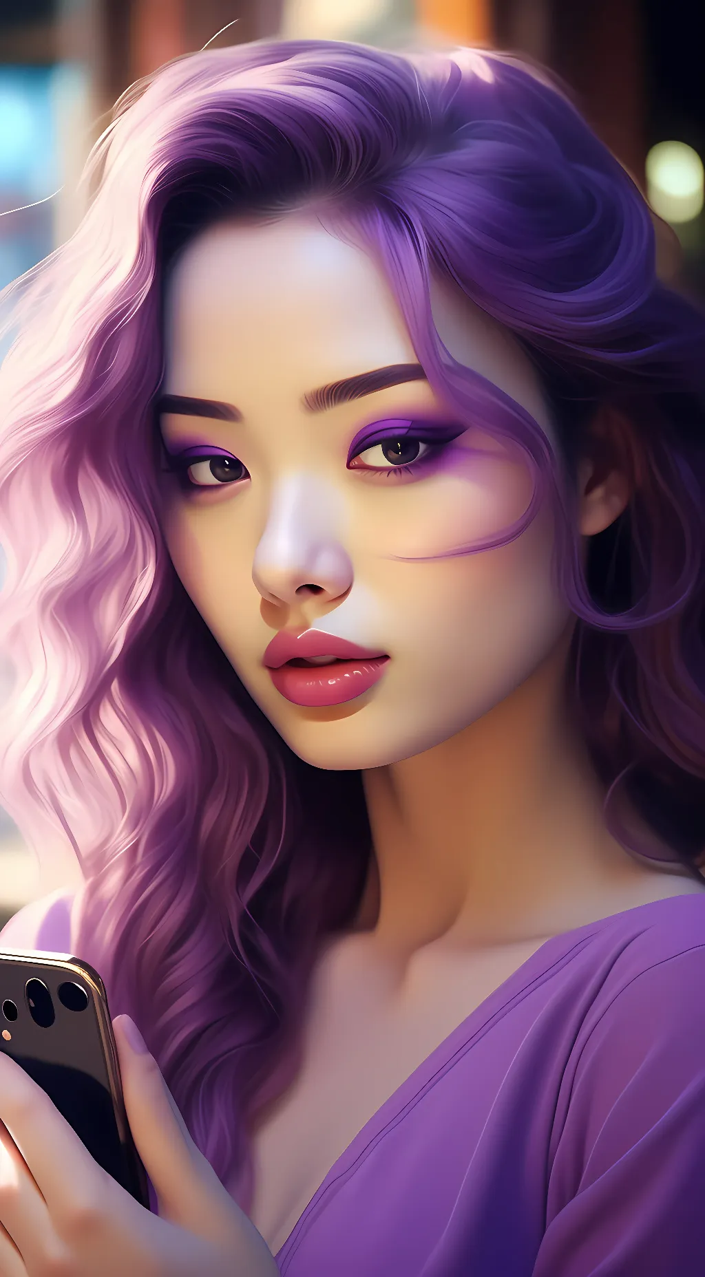 ai character: Mia background