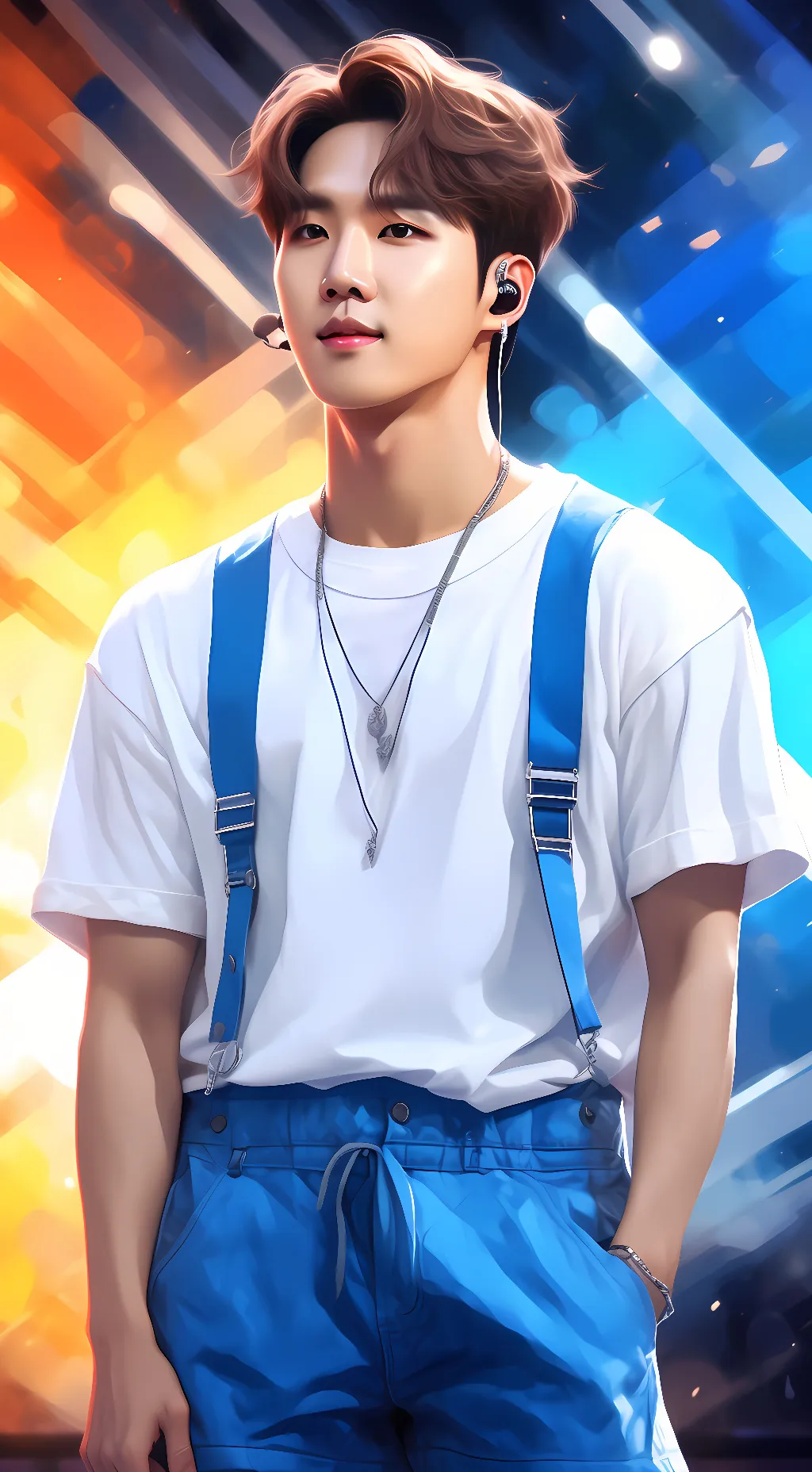 ai character: Jung Hoseok -Jhope background