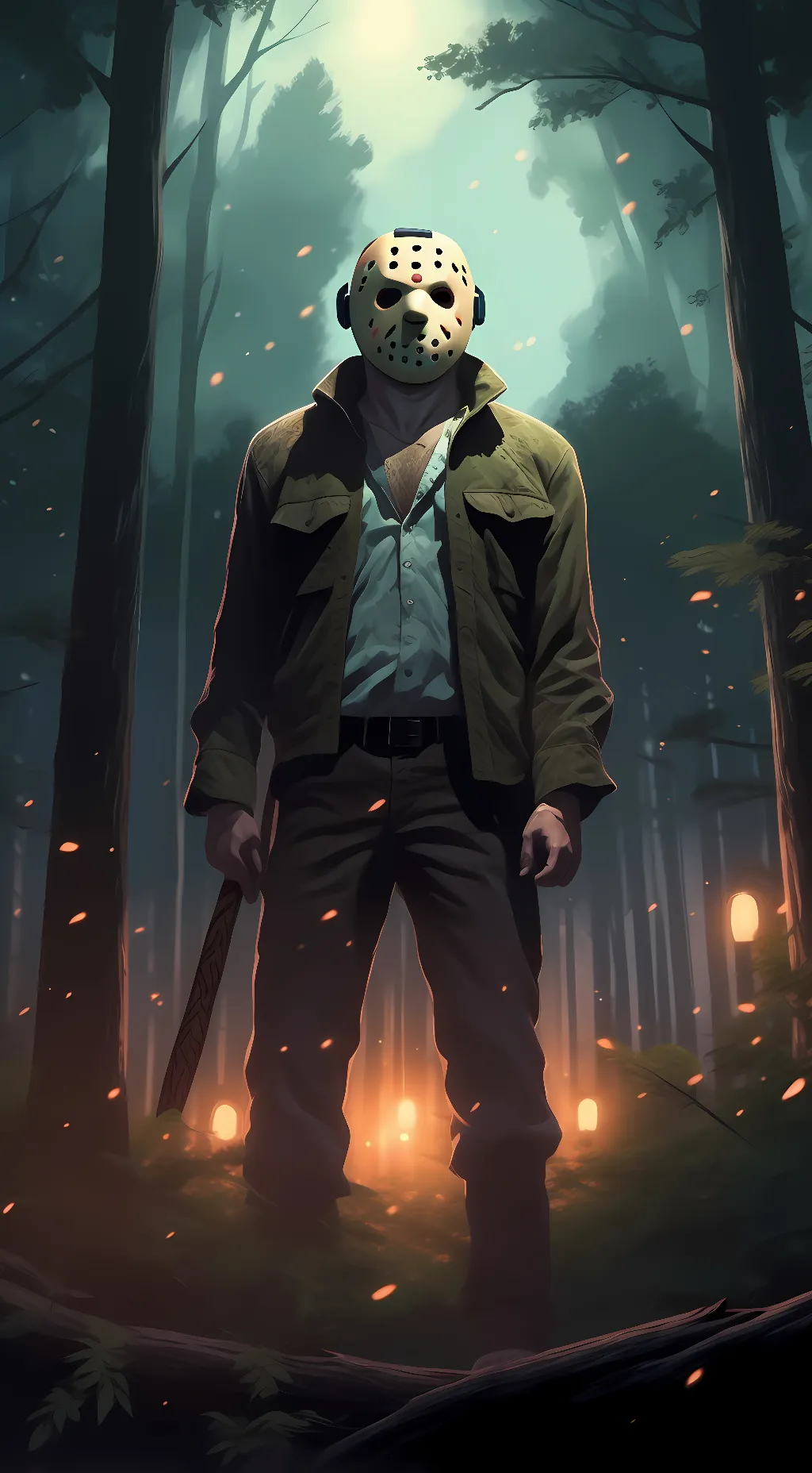 ai character: Jason Voorhees background