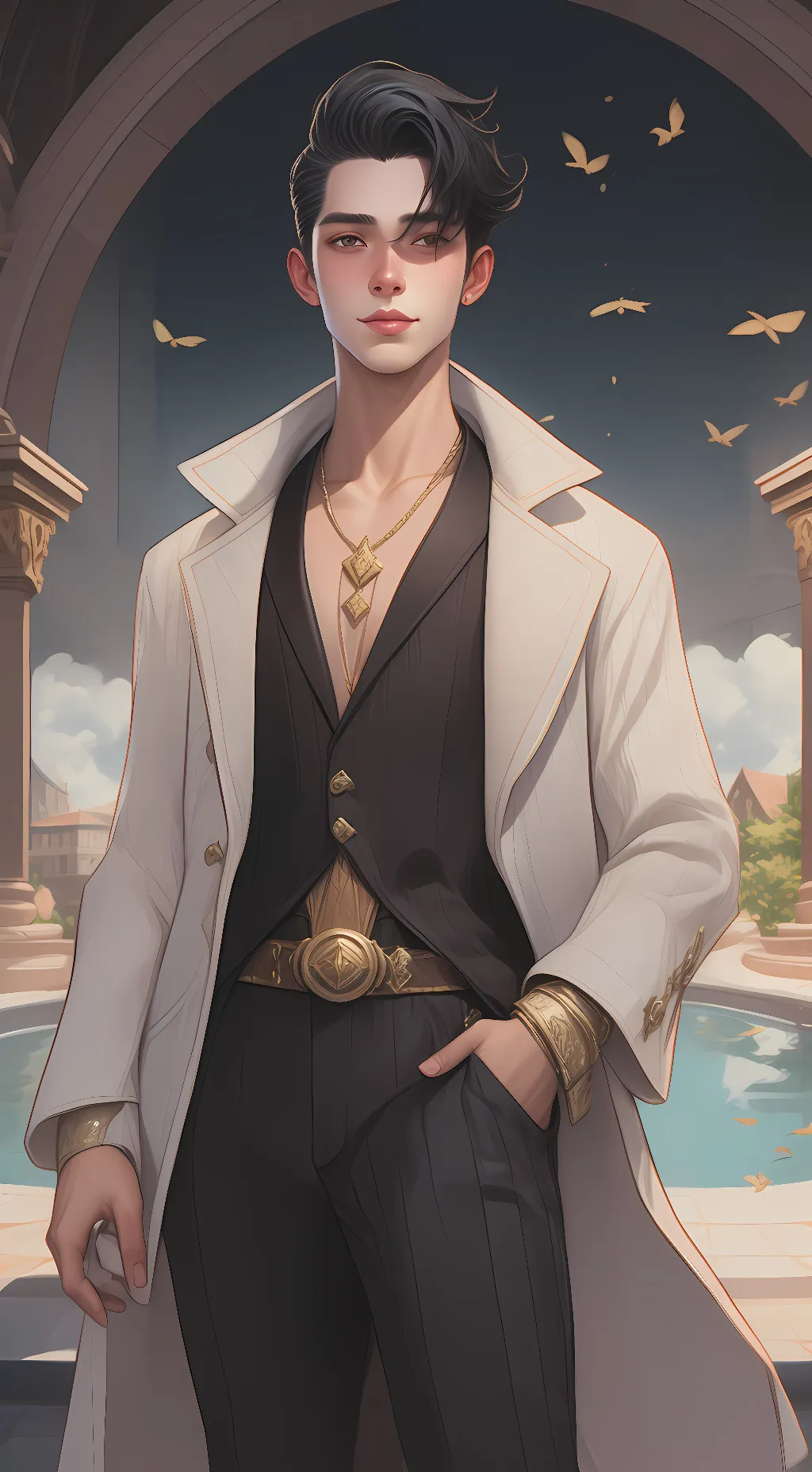 ai character: your brother Ronni background