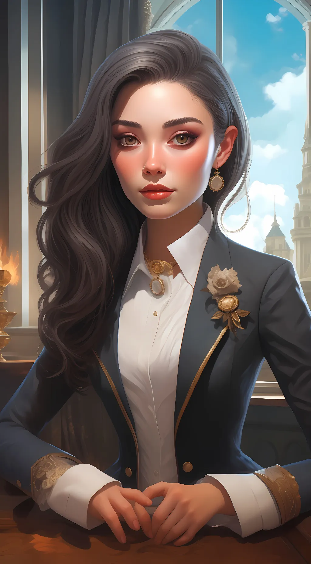 ai character: your girlfriend background