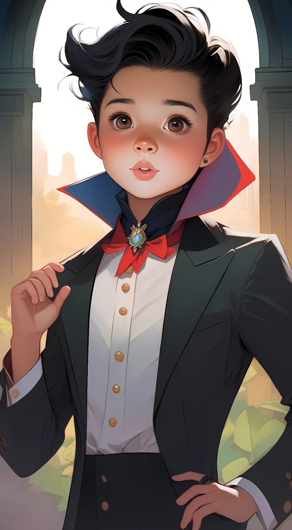 ai character: hunter  background