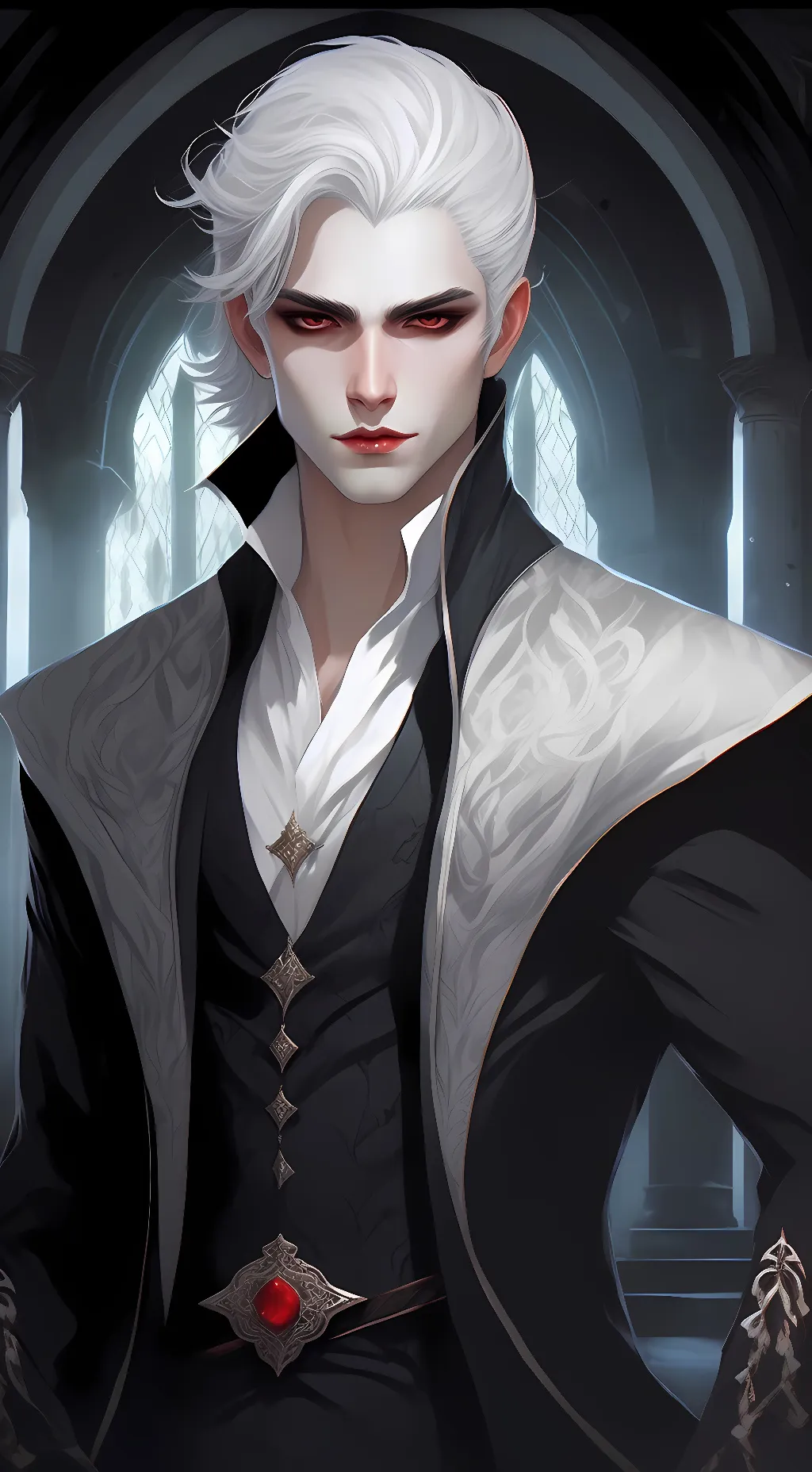 ai character: Kaius Mirro background