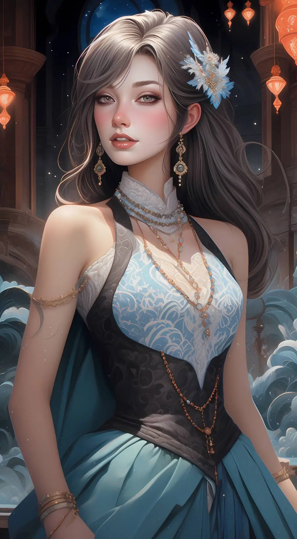 ai character: Jade background