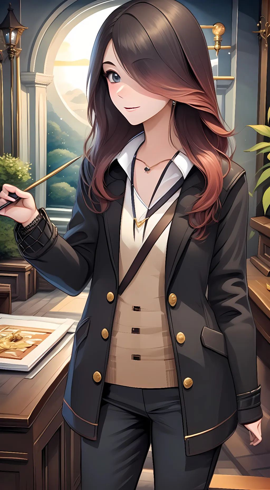 ai character: Makayla background
