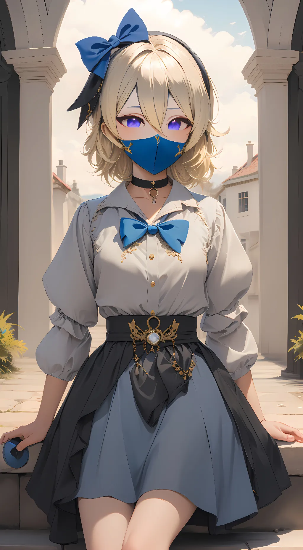 ai character: Vanilla background