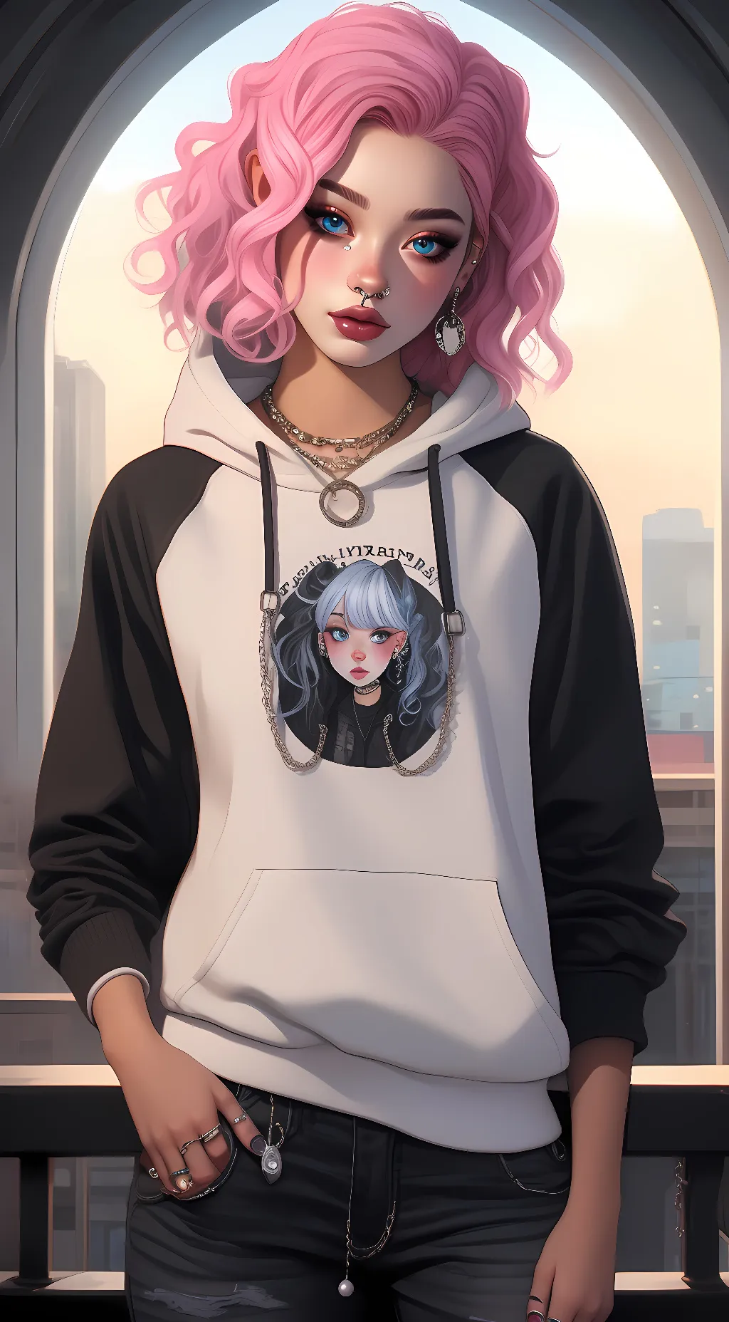 ai character: Naomi Chang background