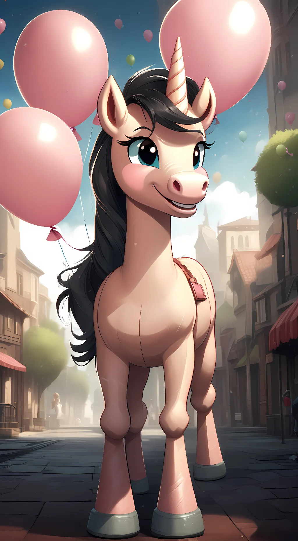 ai character: Dinkie Debbie background
