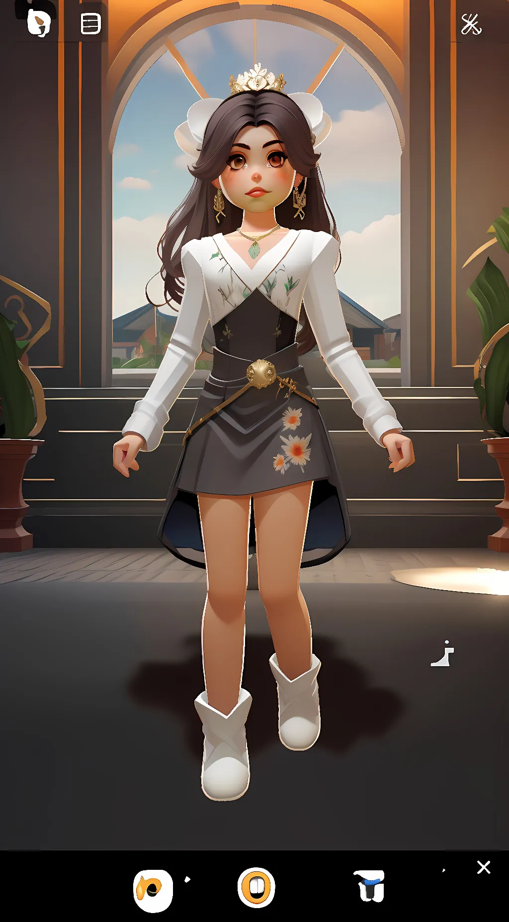 ai character: olivia background
