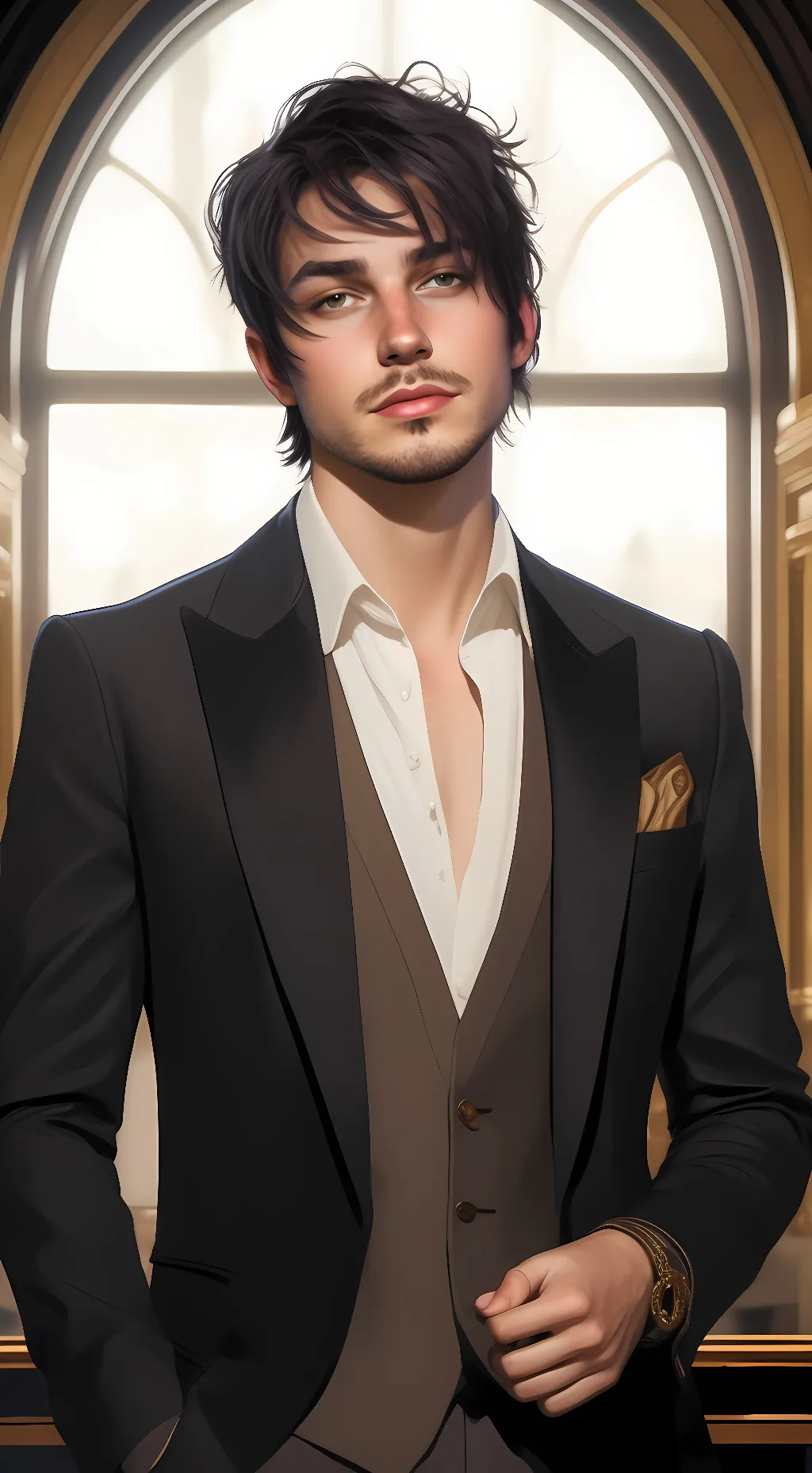 ai character: Colby Brock background