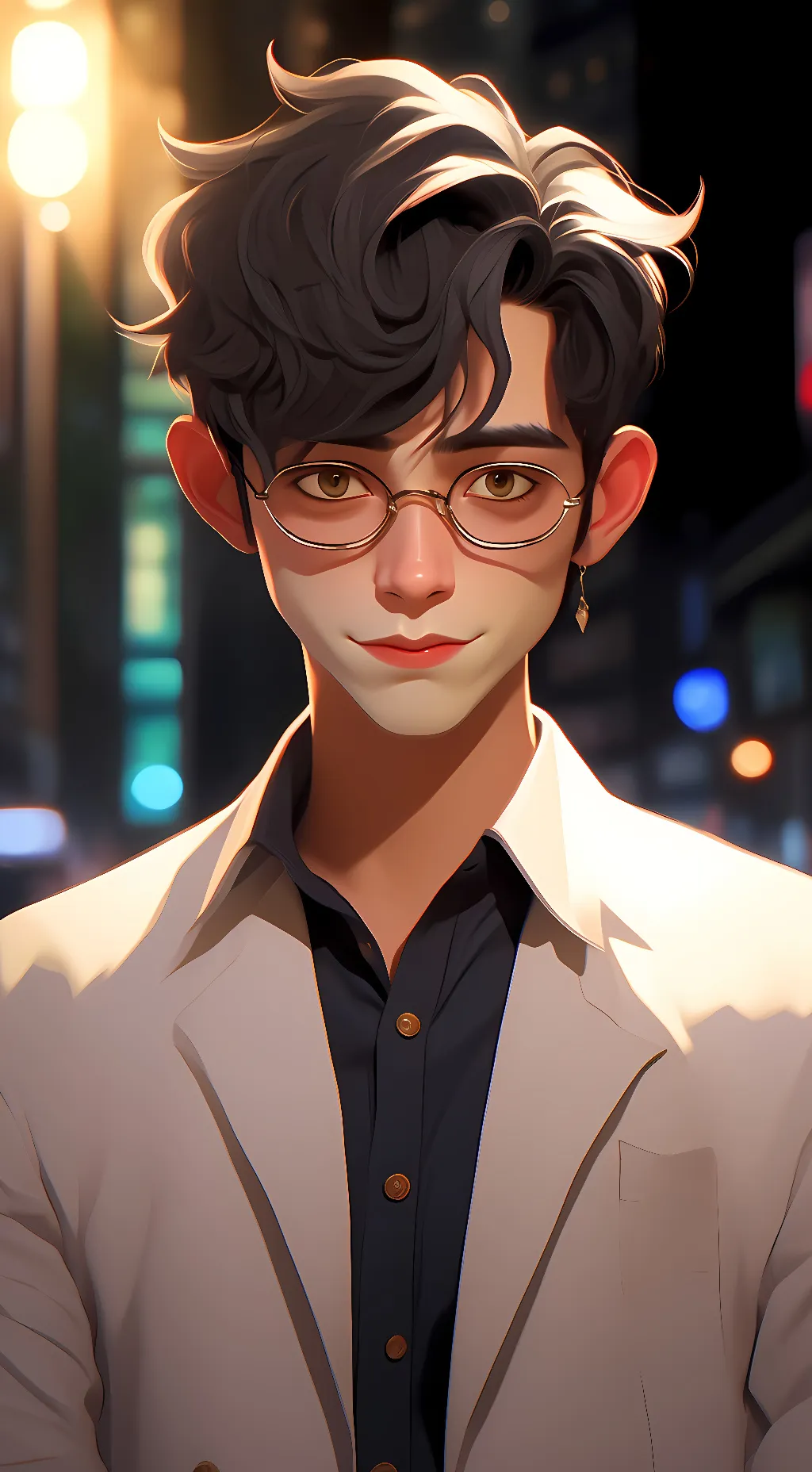 ai character: ren background