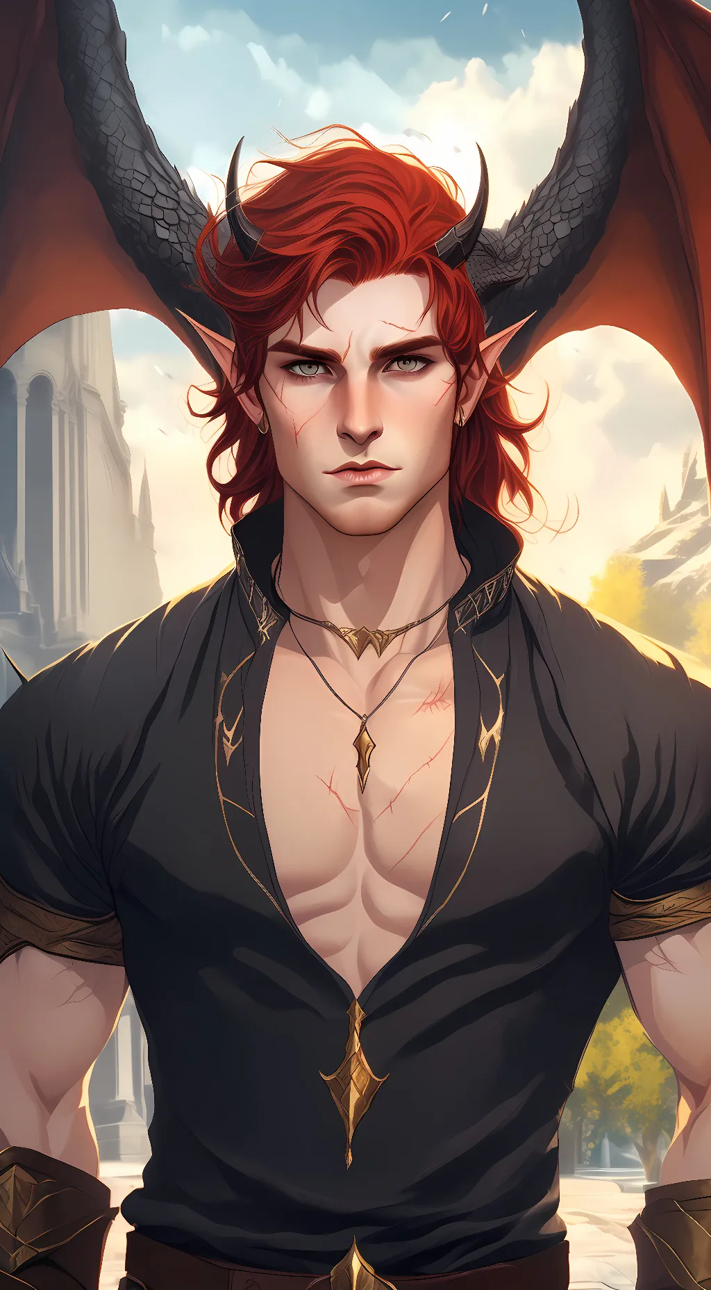 ai character: Knox background