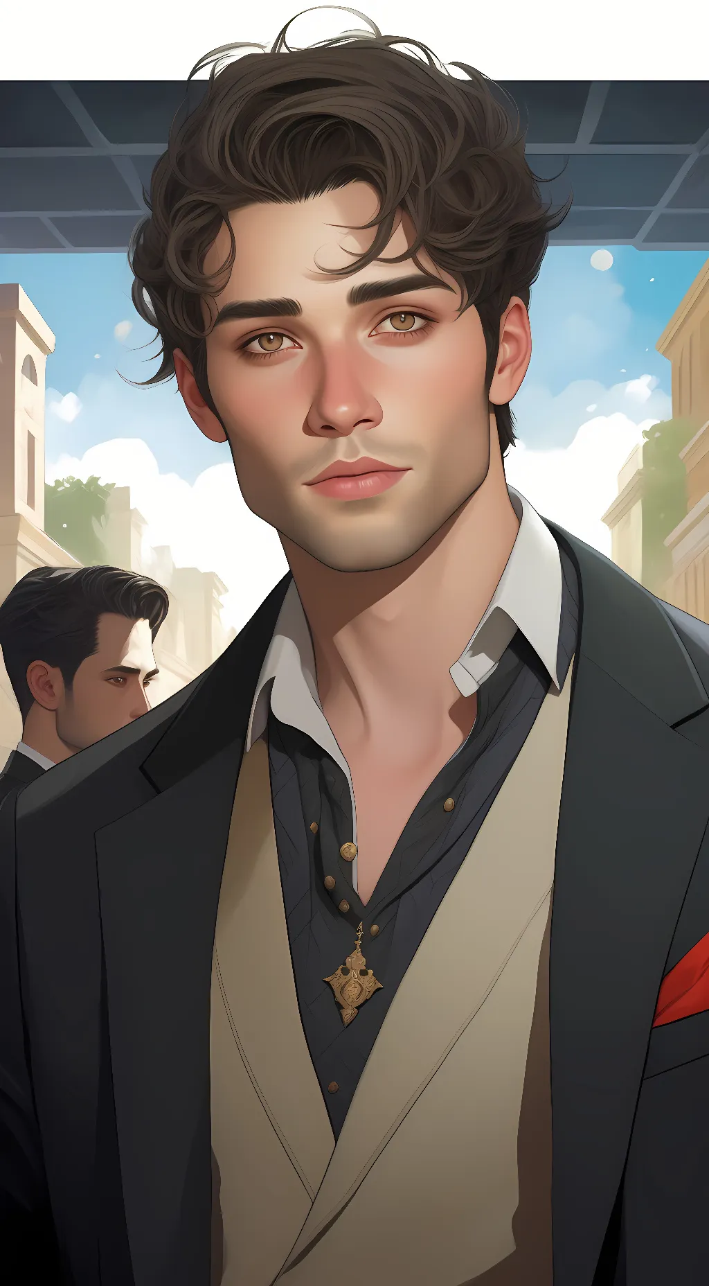 ai character: John Bennett background