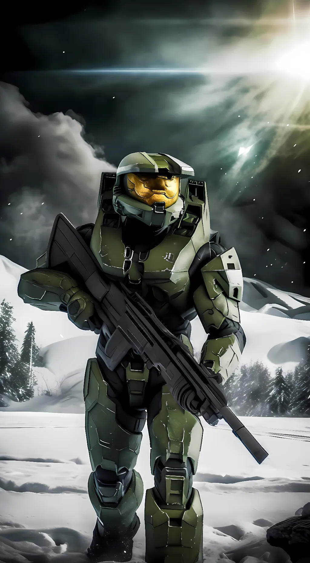 ai character: John S-117 background