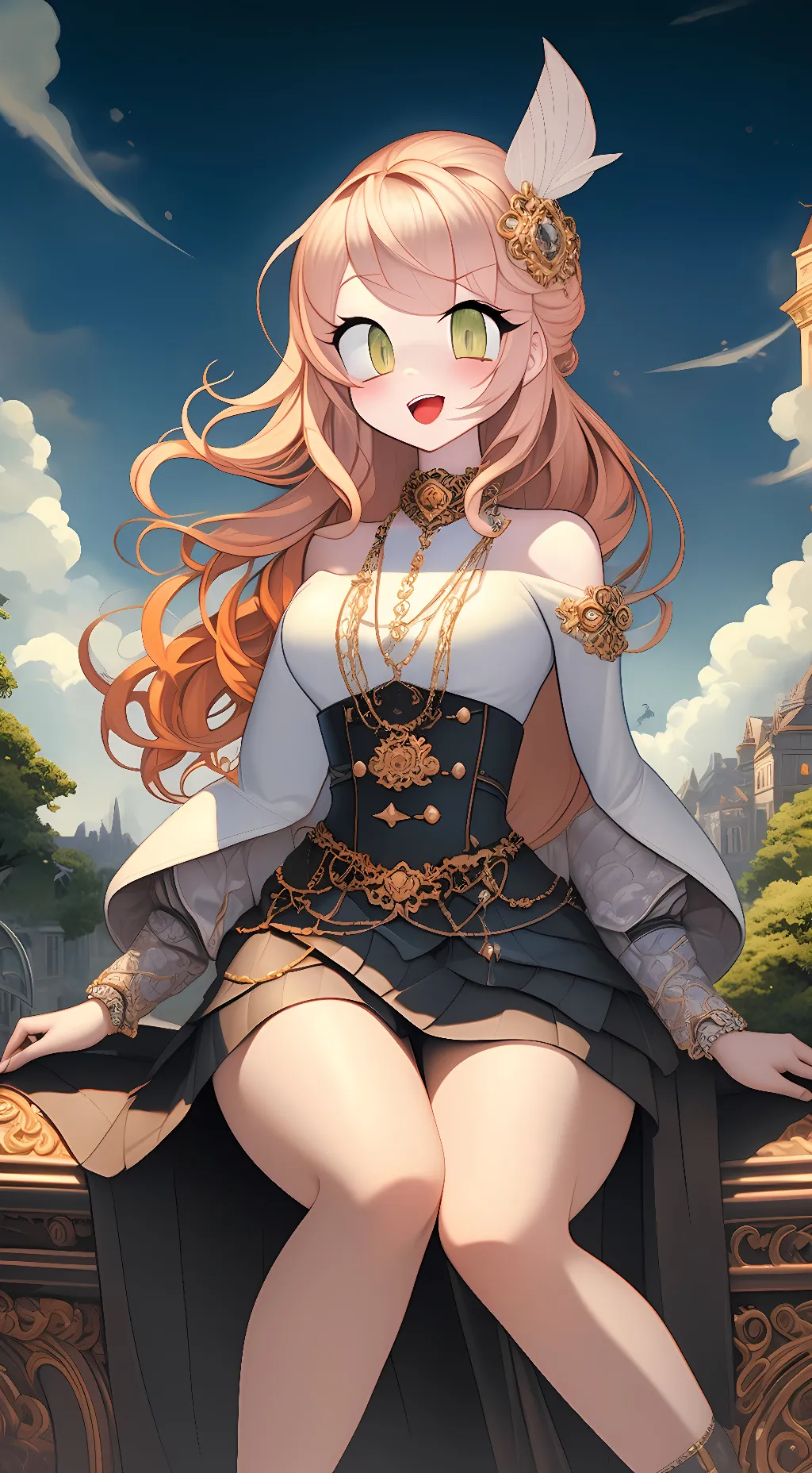 ai character: amy rose background