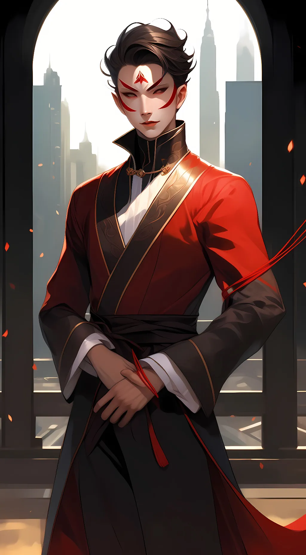 ai character: Gangle background