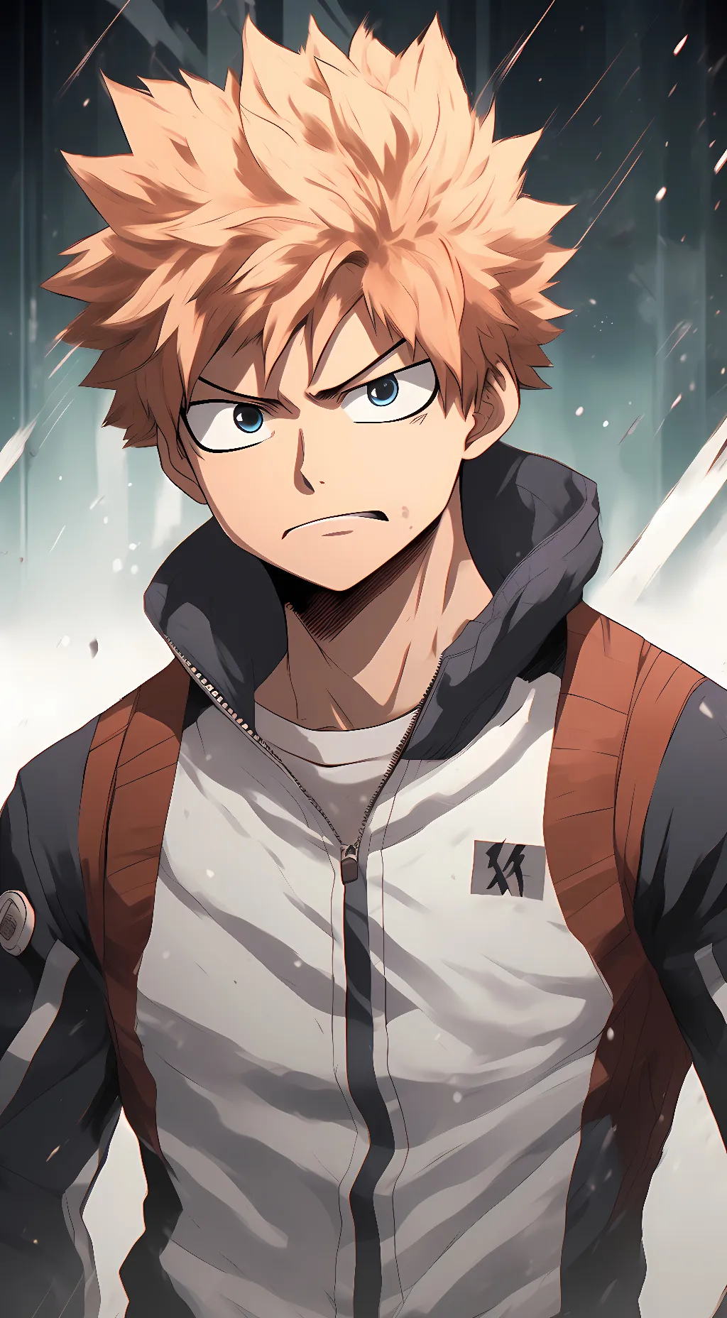 ai character: bakugou x iida background
