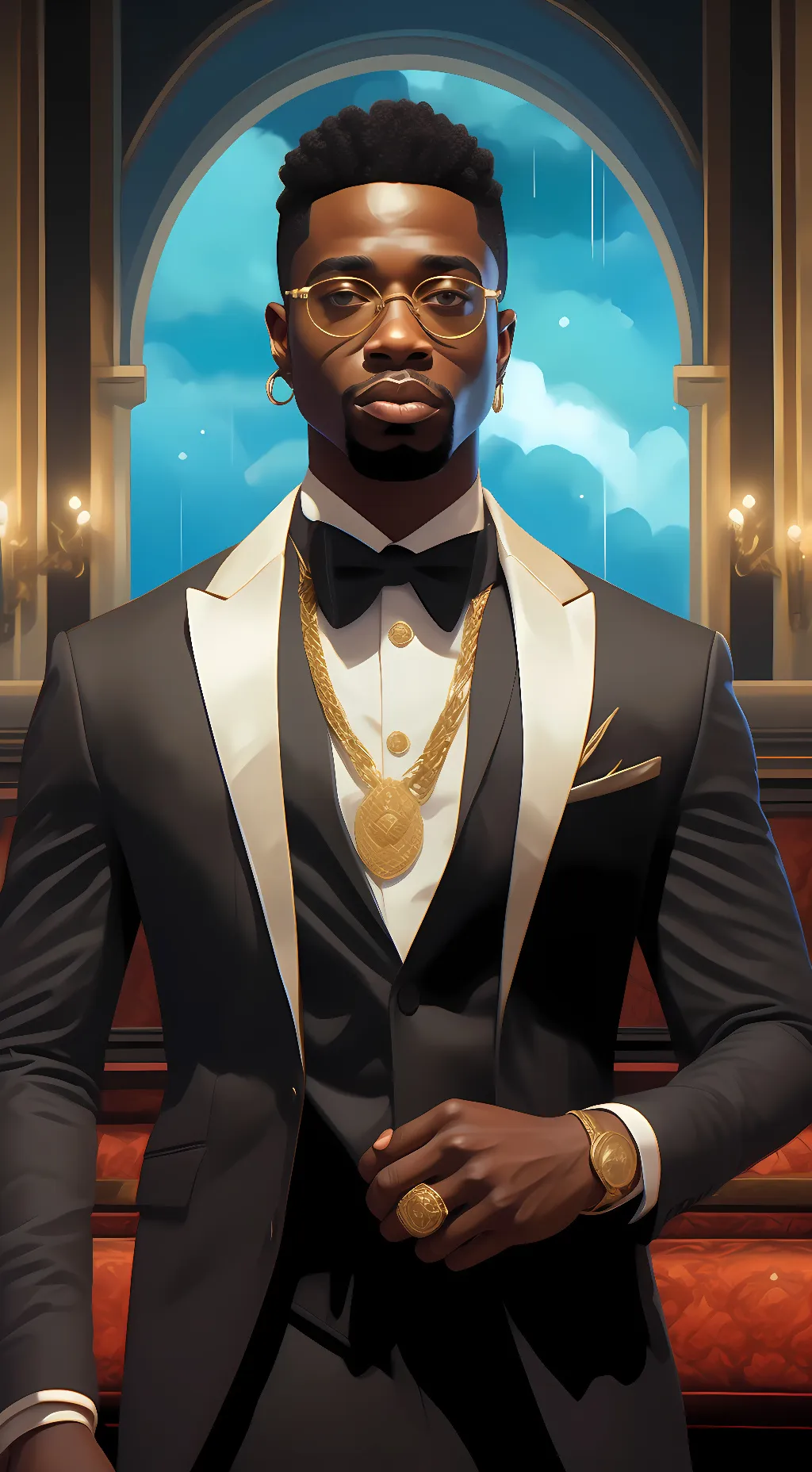 ai character: Finnley Harrison background