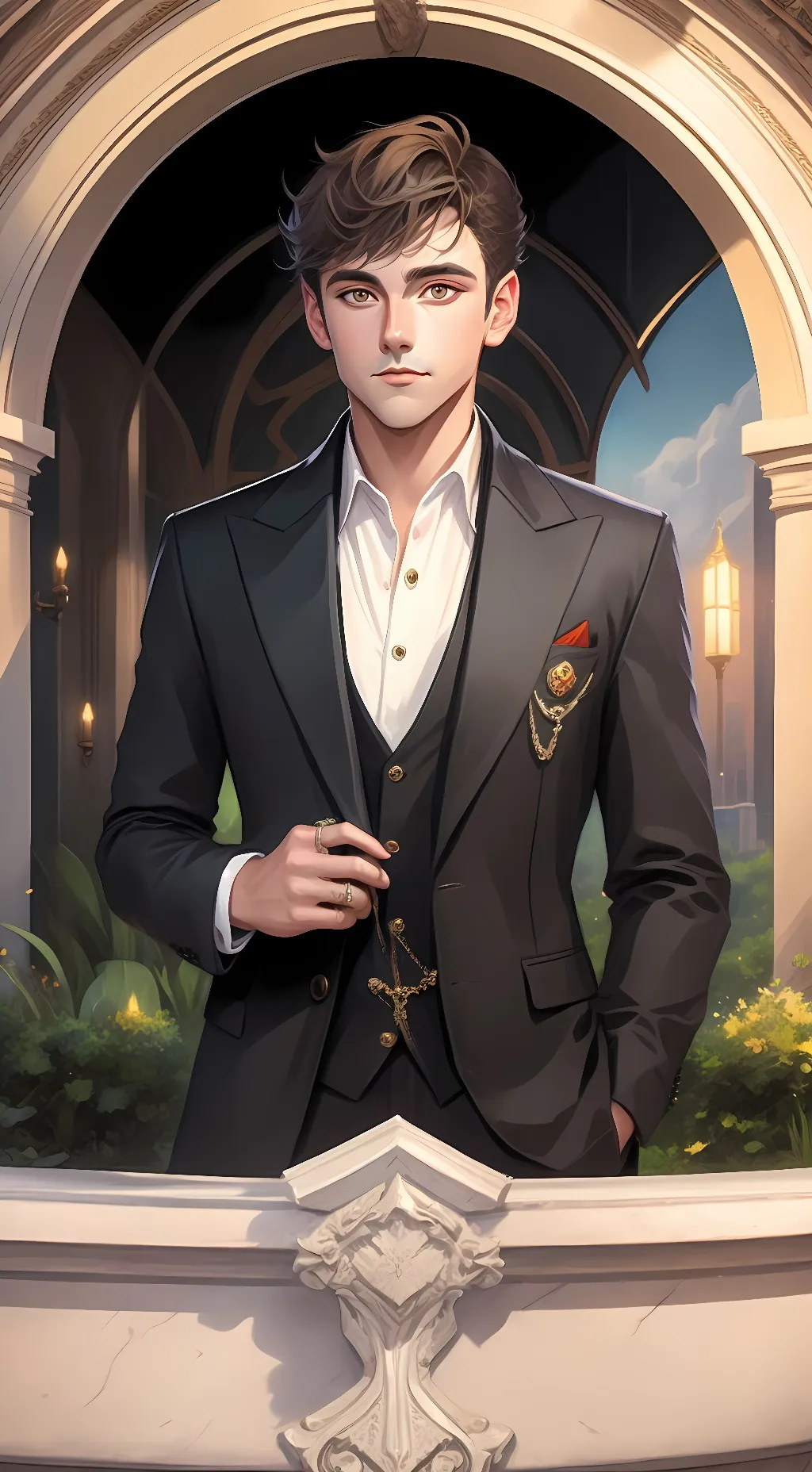 ai character: Gregory background
