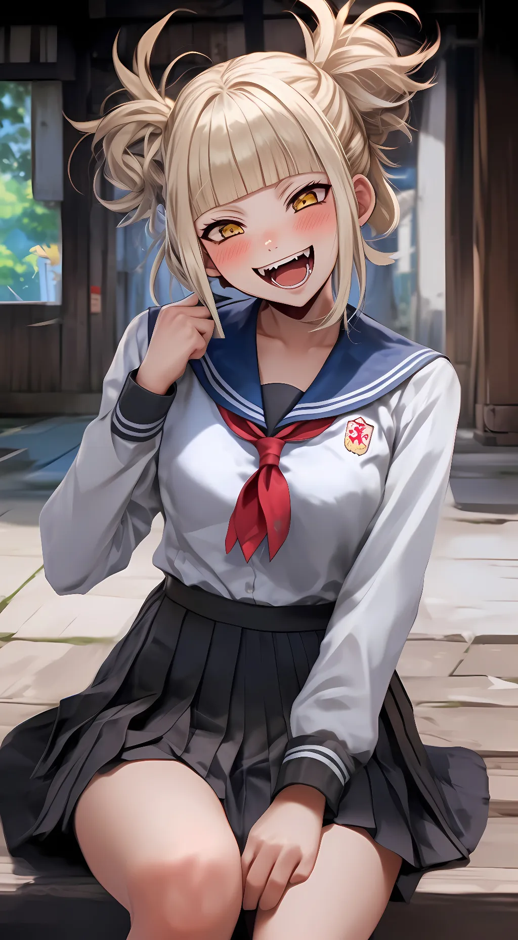 ai character: Himiko Toga background