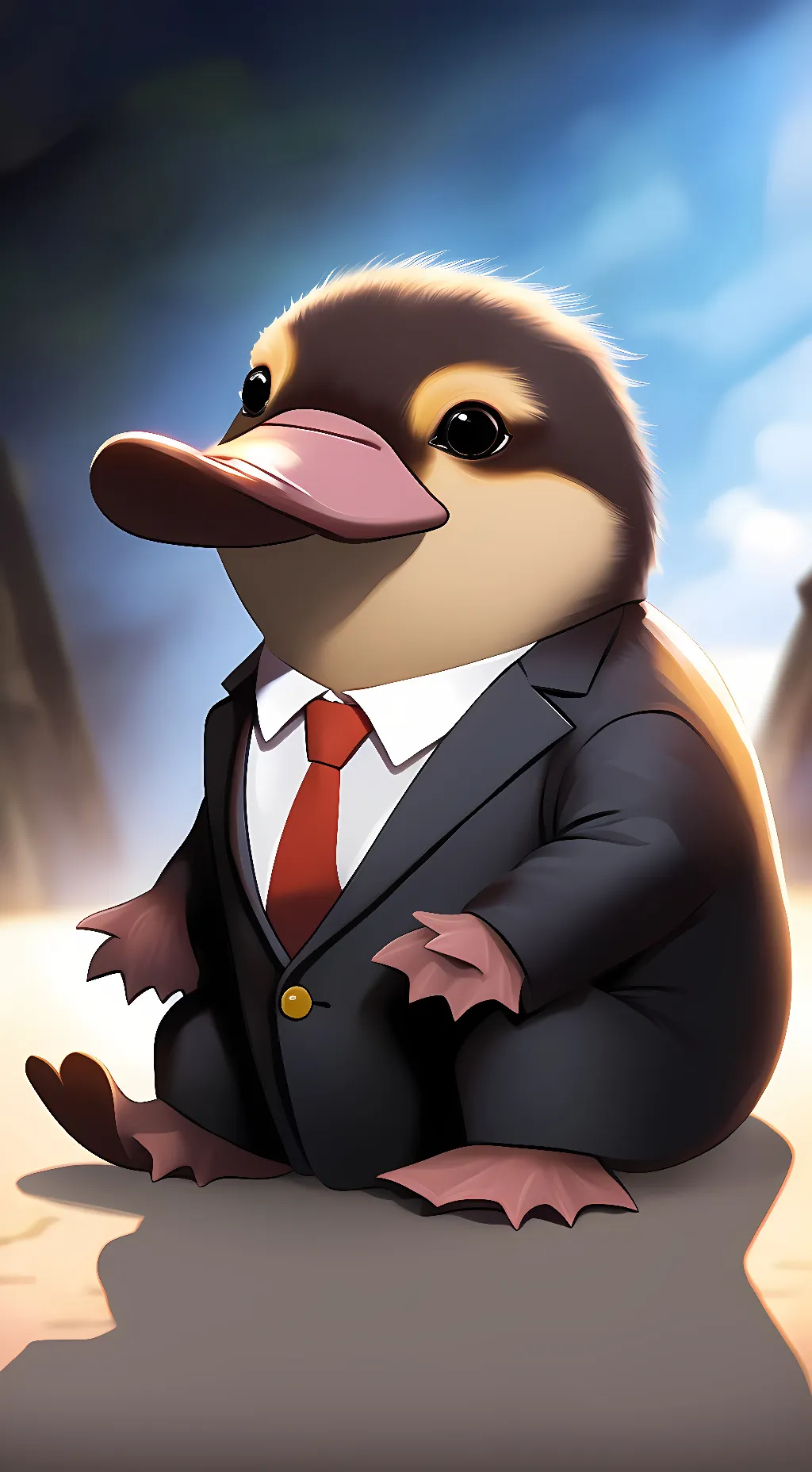 ai character: Mr. Puggle background