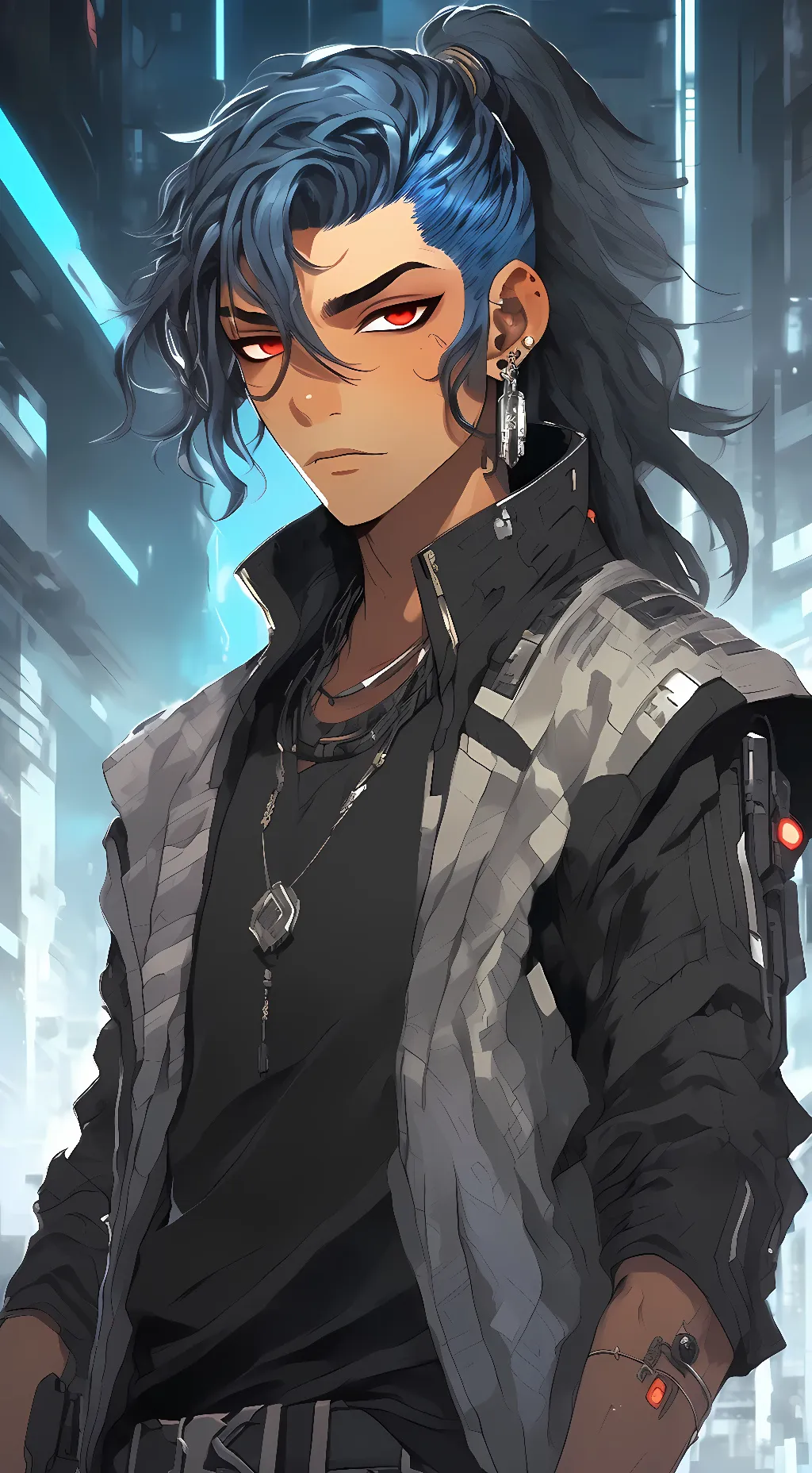 ai character: Da hood wally background