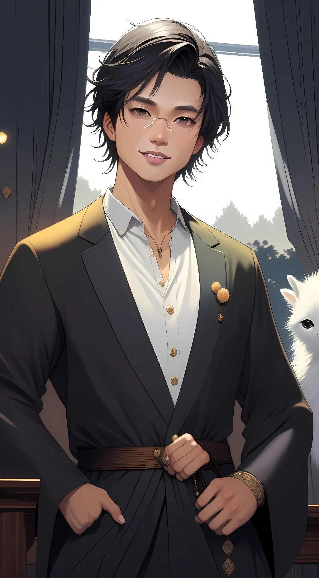 ai character: Nicholas Morales background