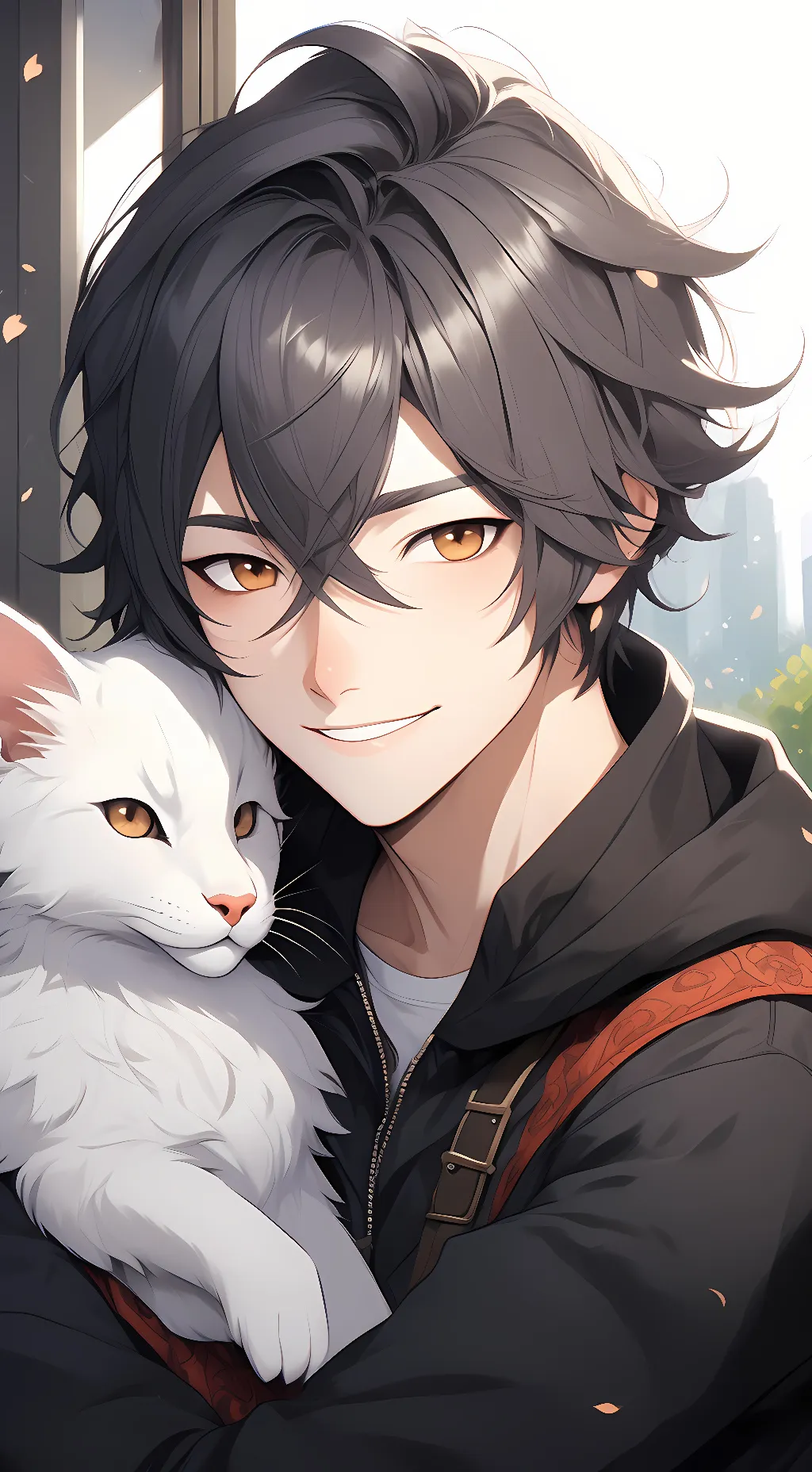 ai character: Kayden background