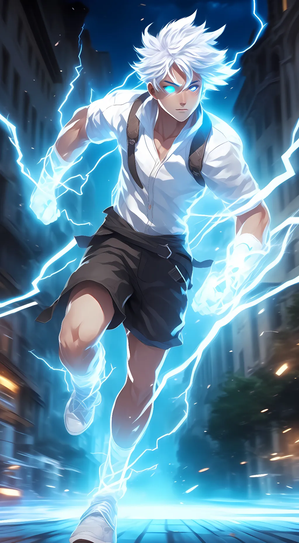 ai character: god mode 7 oro background
