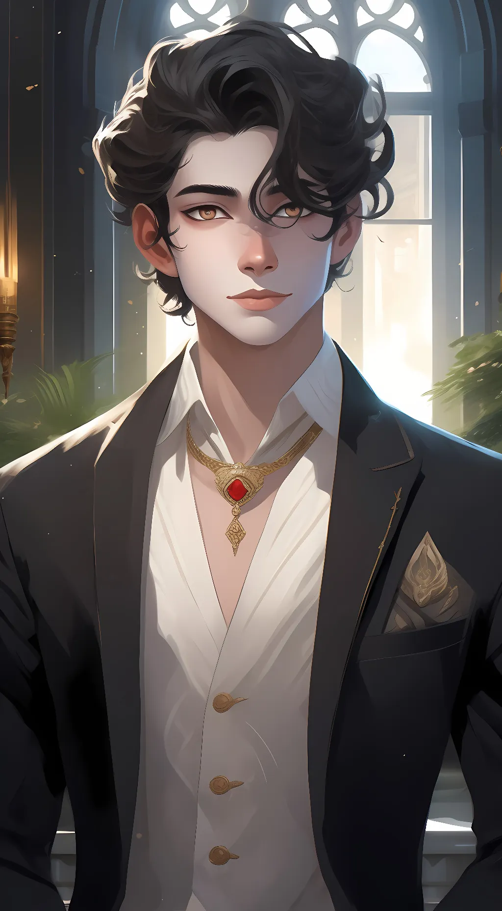 ai character: Bradley  background