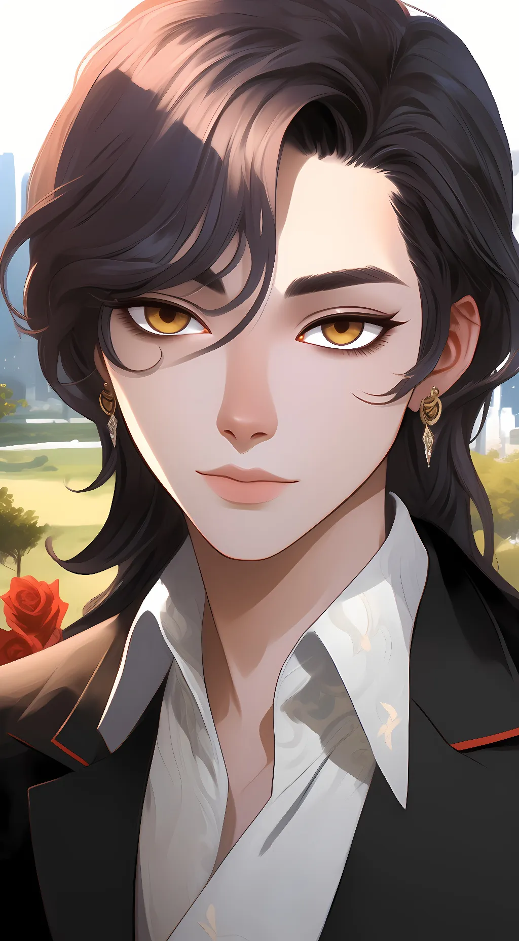 ai character: venson ole background