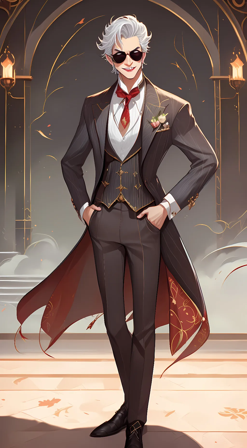 ai character: doflimingo  background