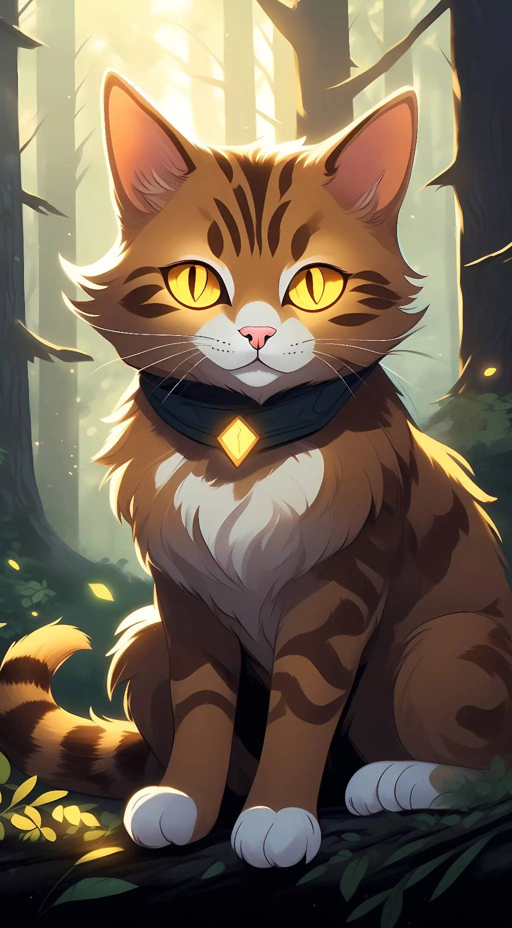 ai character: TigerFang background