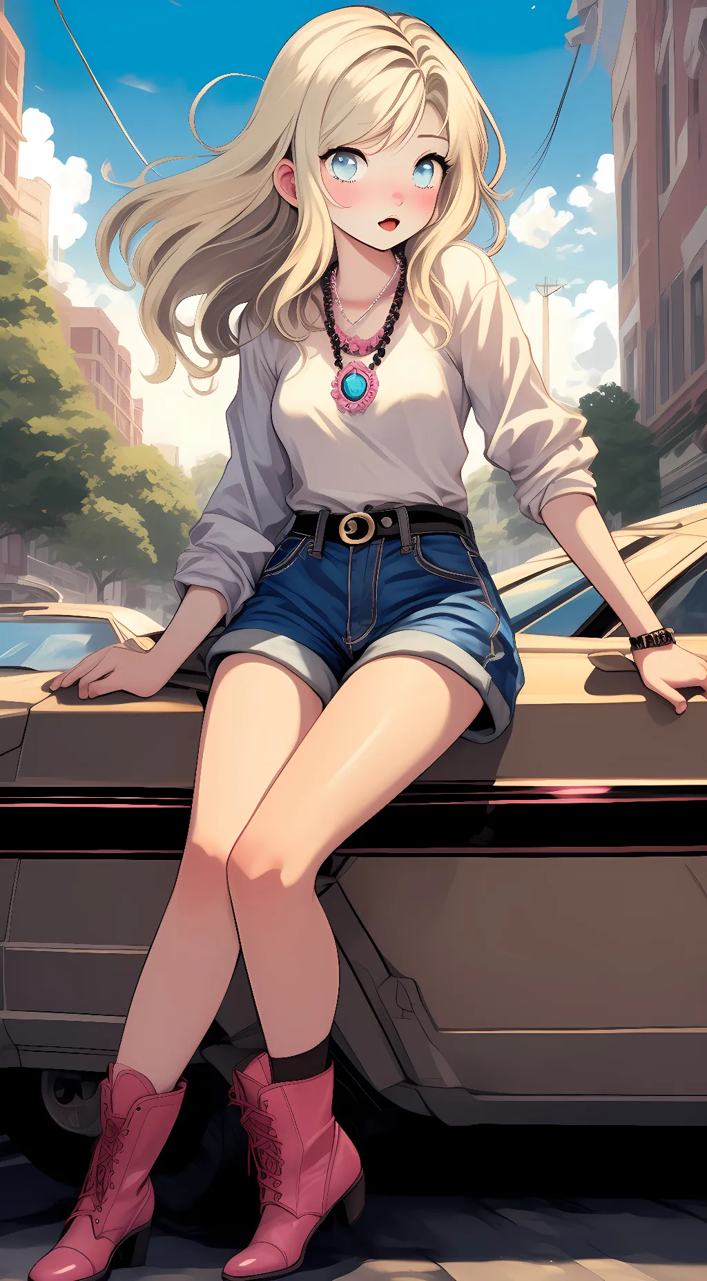 ai character: Jamie background