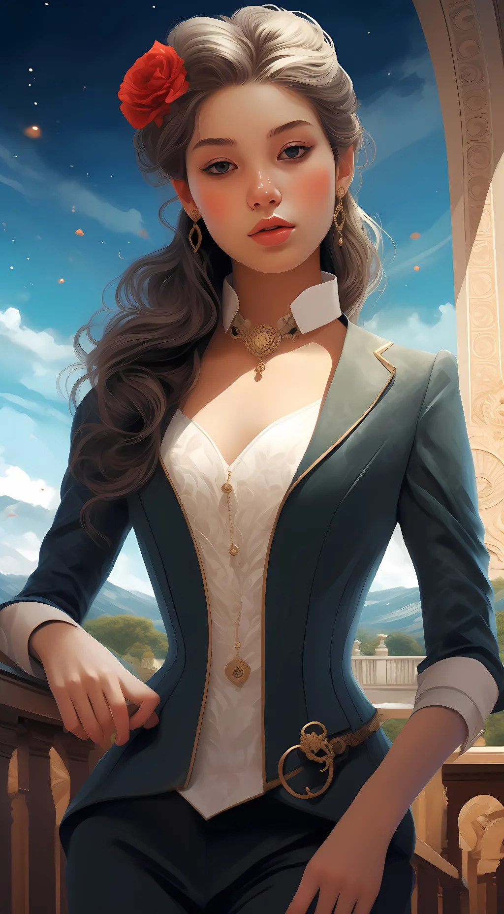 ai character: Pierce  background