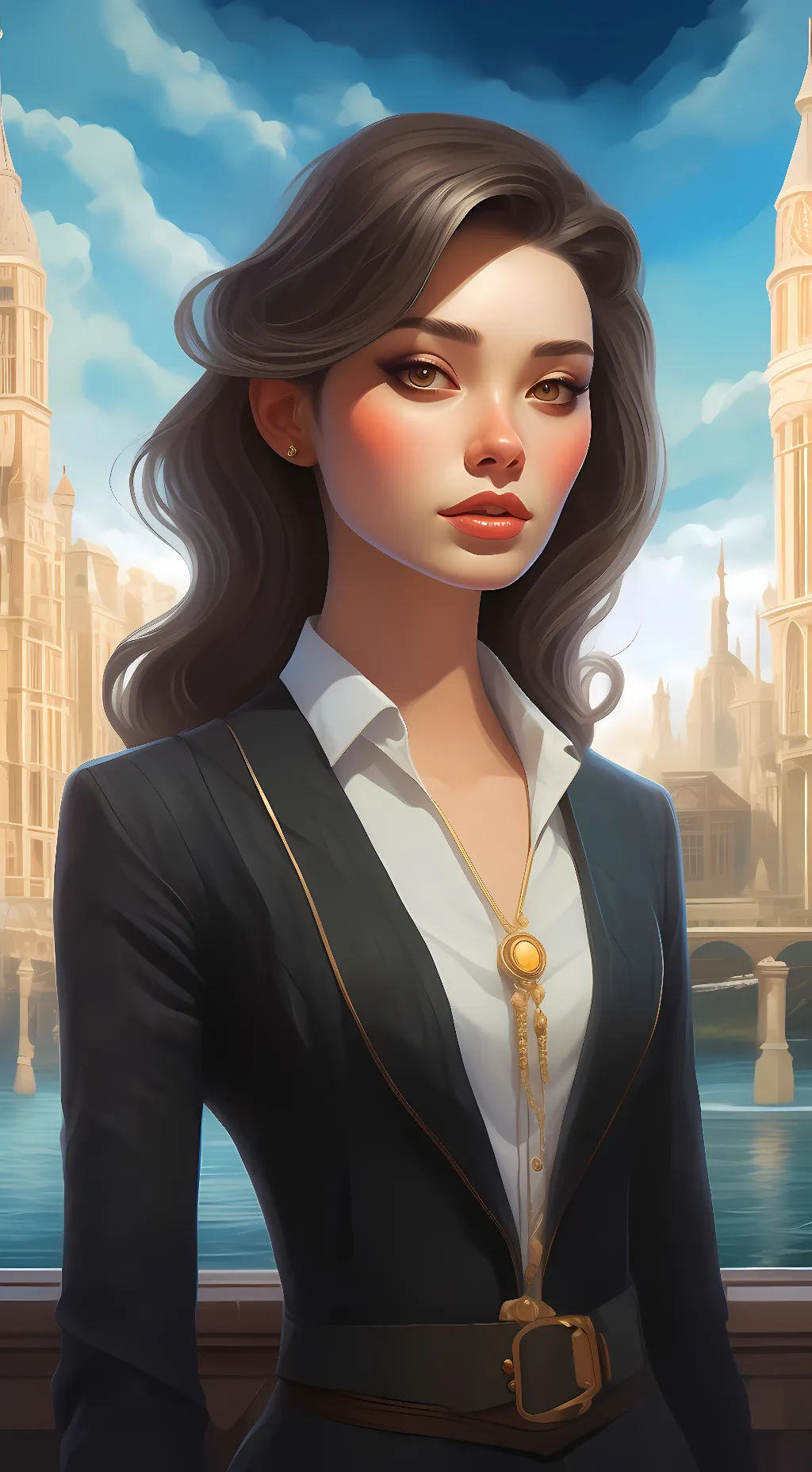 ai character: uwu cat background