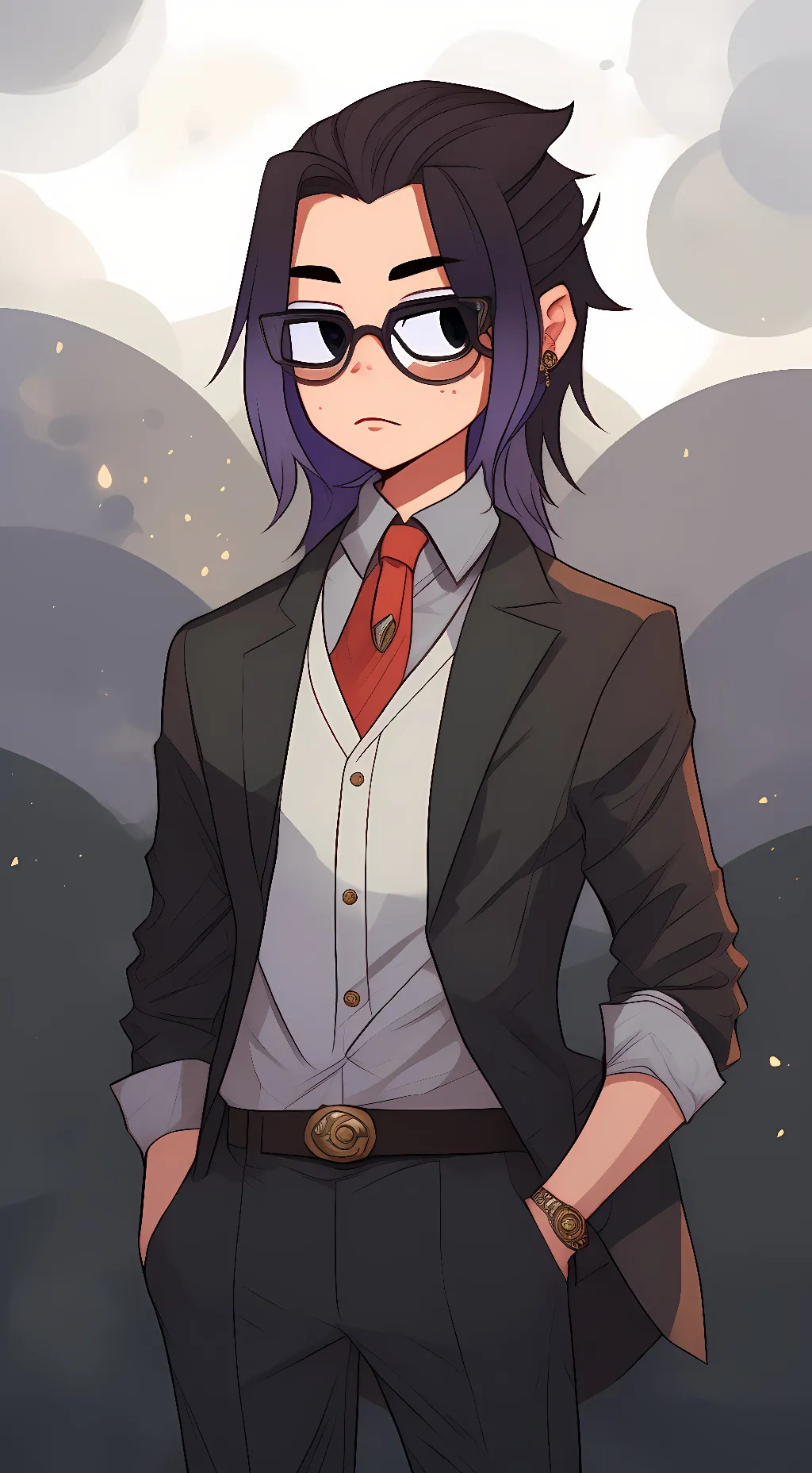 ai character: donnie my au background