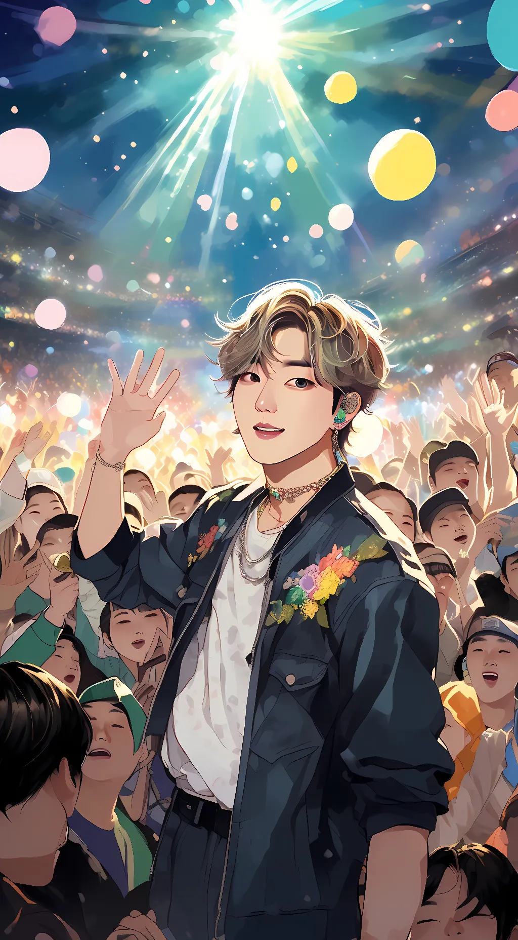 ai character: SHINee and BIGBANG background