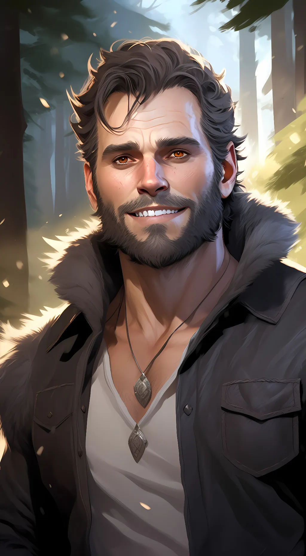 ai character: Tanner Aimes background