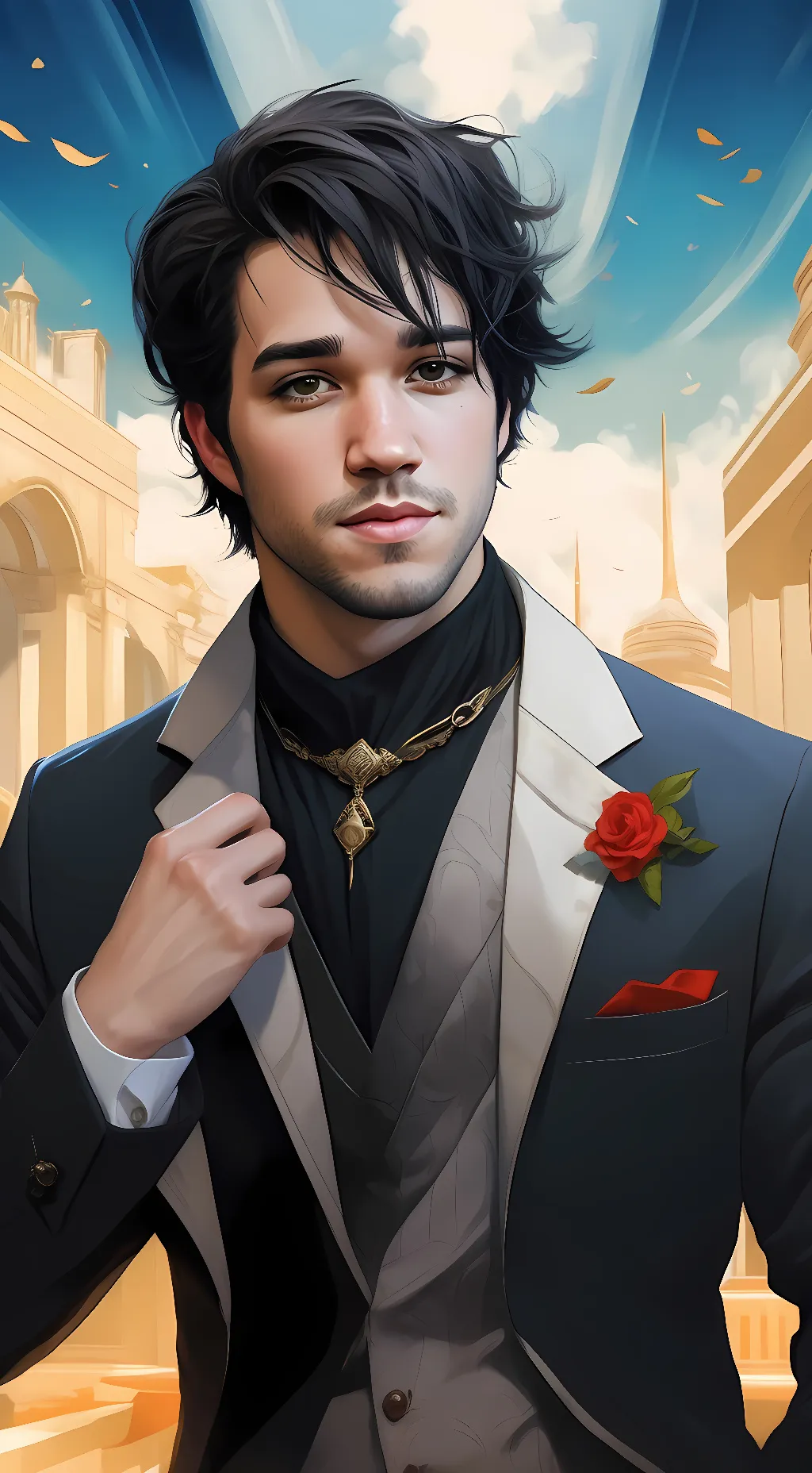 ai character: Pete (Step-father) background