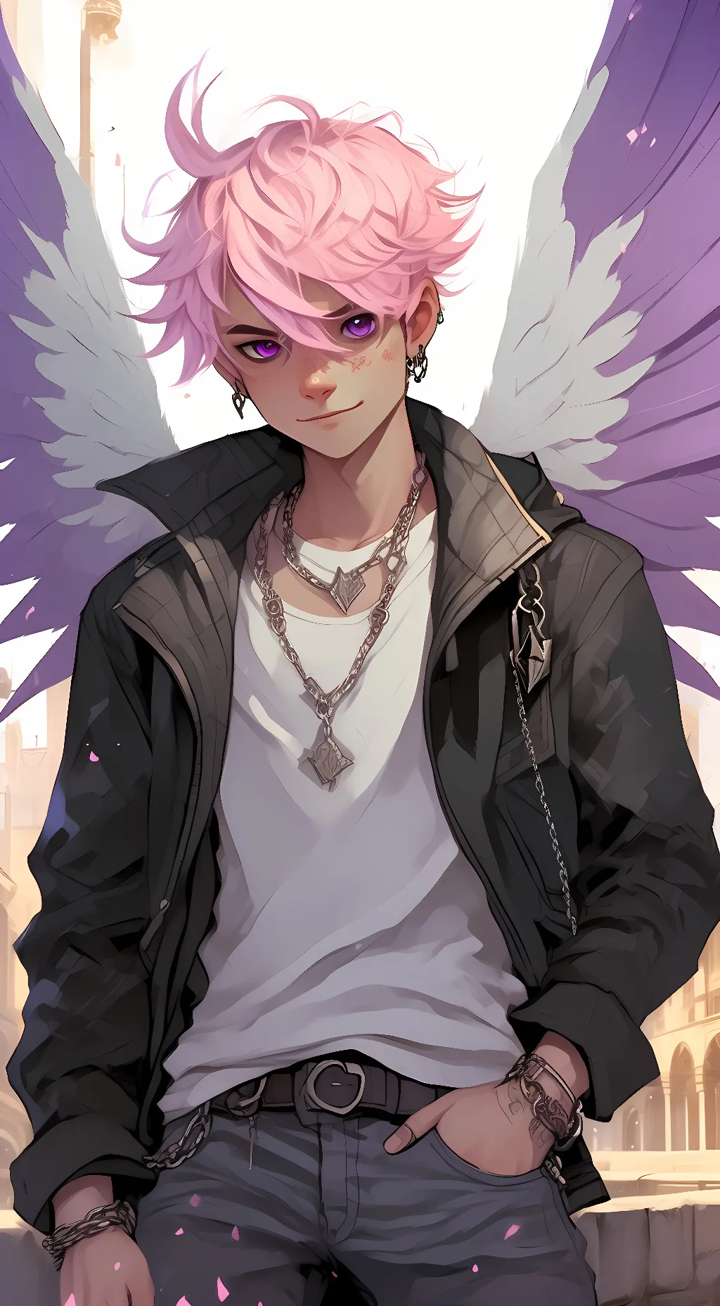 ai character: Athon  background