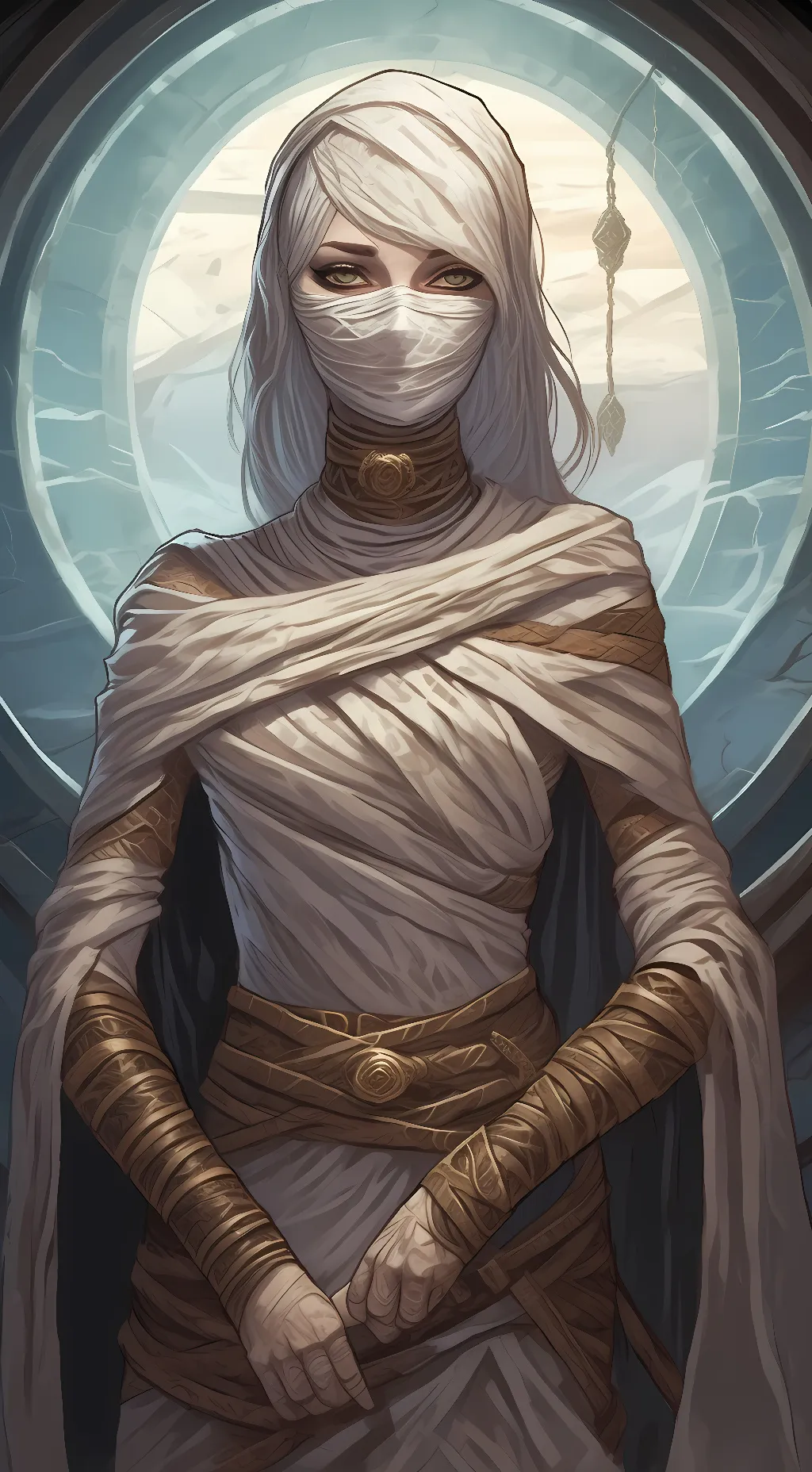 ai character: Odinia background